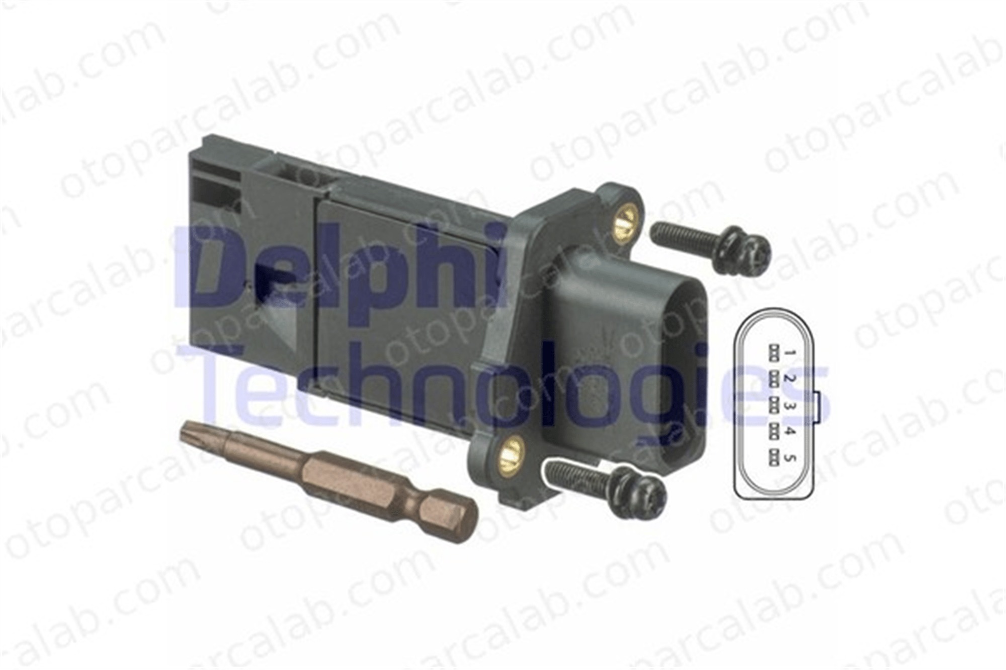 DELPHI AF10144-12B1 Hava Debimetresi AUDI A3 A4 B7 6D906461 06D 906 461