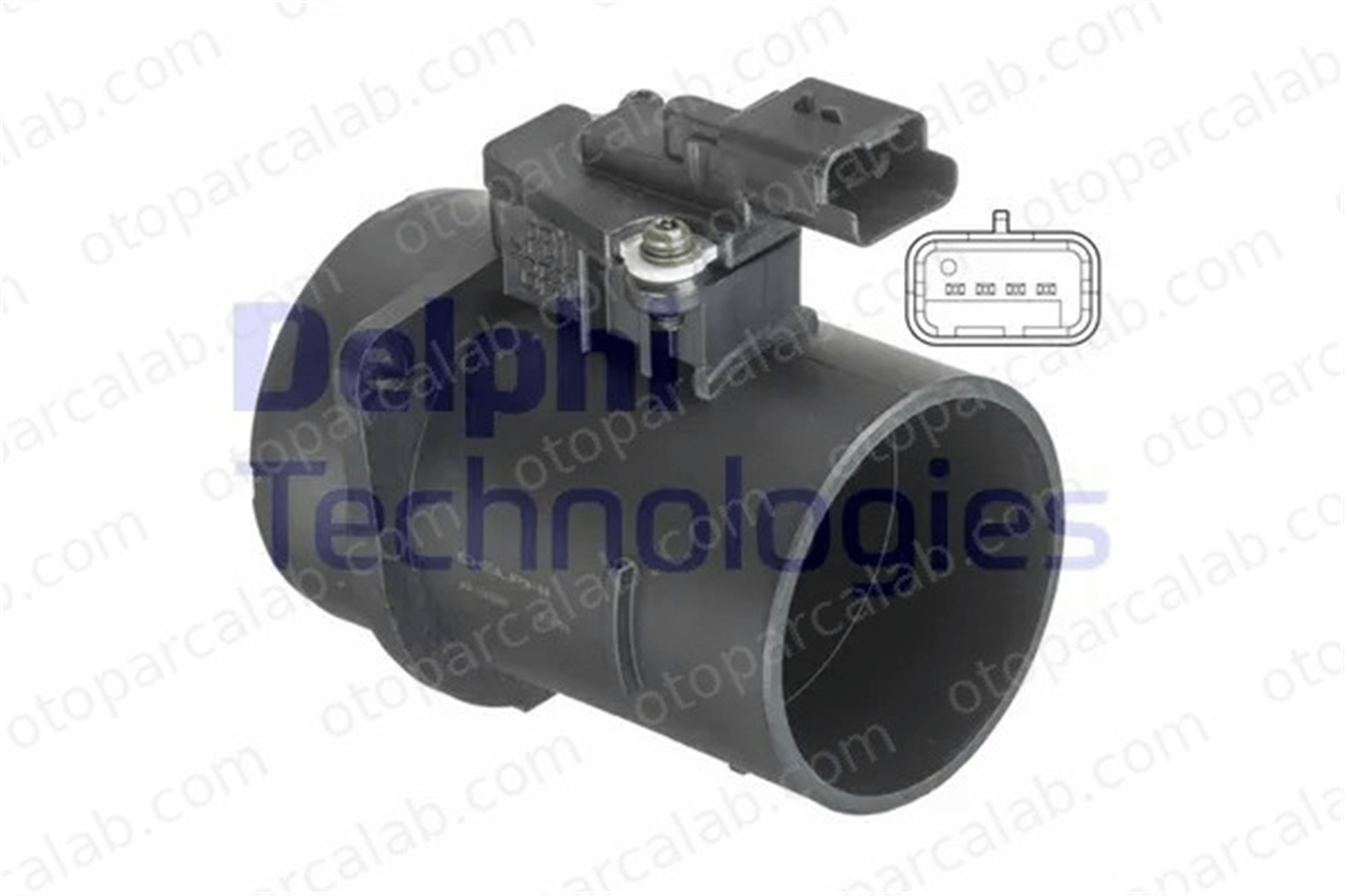 DELPHI AF10498-12B1 Hava Debimetresi PEUGEOT PARTNER Kasa/büyük limuzin CITROËN BERLINGO Kasa/büyük limuzin 9683282980 1920RA