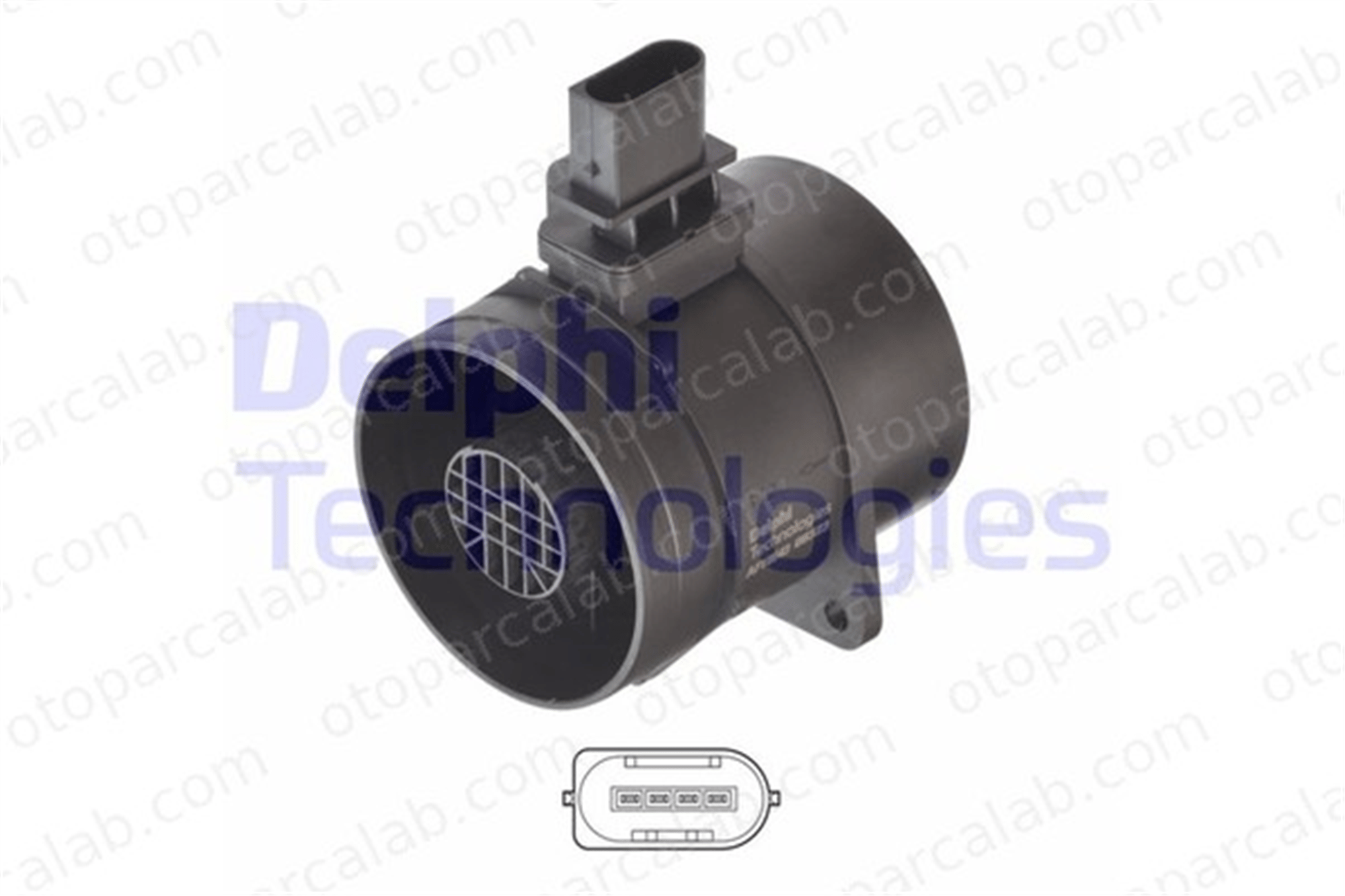DELPHI AF10543-12B1 Hava Debimetresi JEEP GRAND CHEROKEE III CHRYSLER 300C 53013673AA