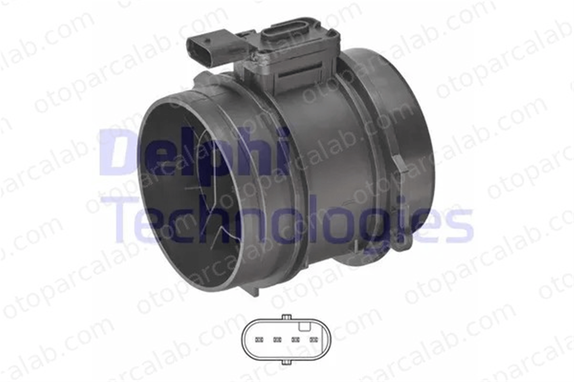 DELPHI AF10771-12B1 Hava Debimetresi VW TRANSPORTER T6 Panelvan/Van TRANSPORTER T6 Platform şasi 3N906461 03N906461