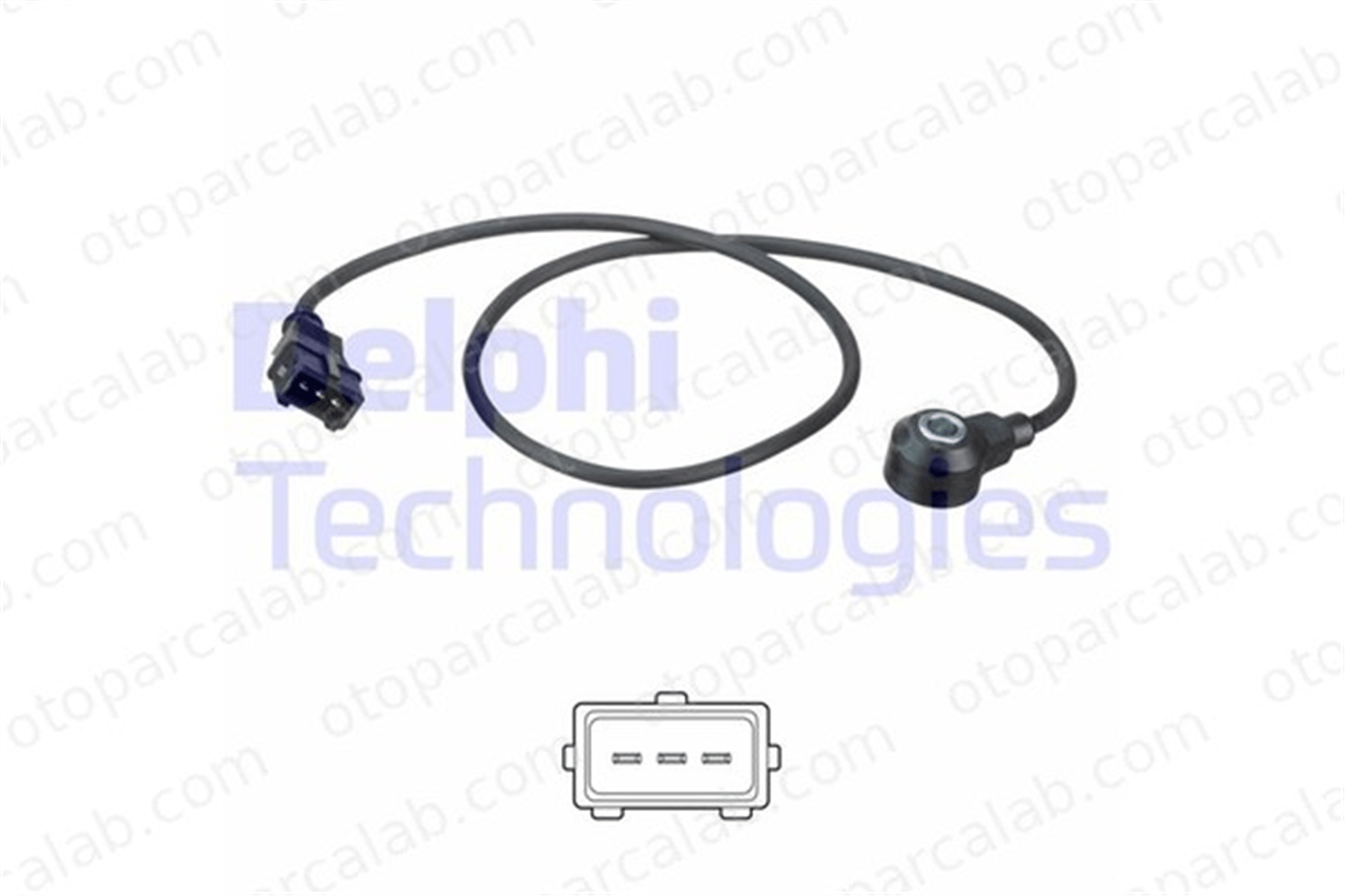 DELPHI AS10173 Vuruntu Sensörü AUDI A6 C5 Avant A8 D2 AS10173 34905377A