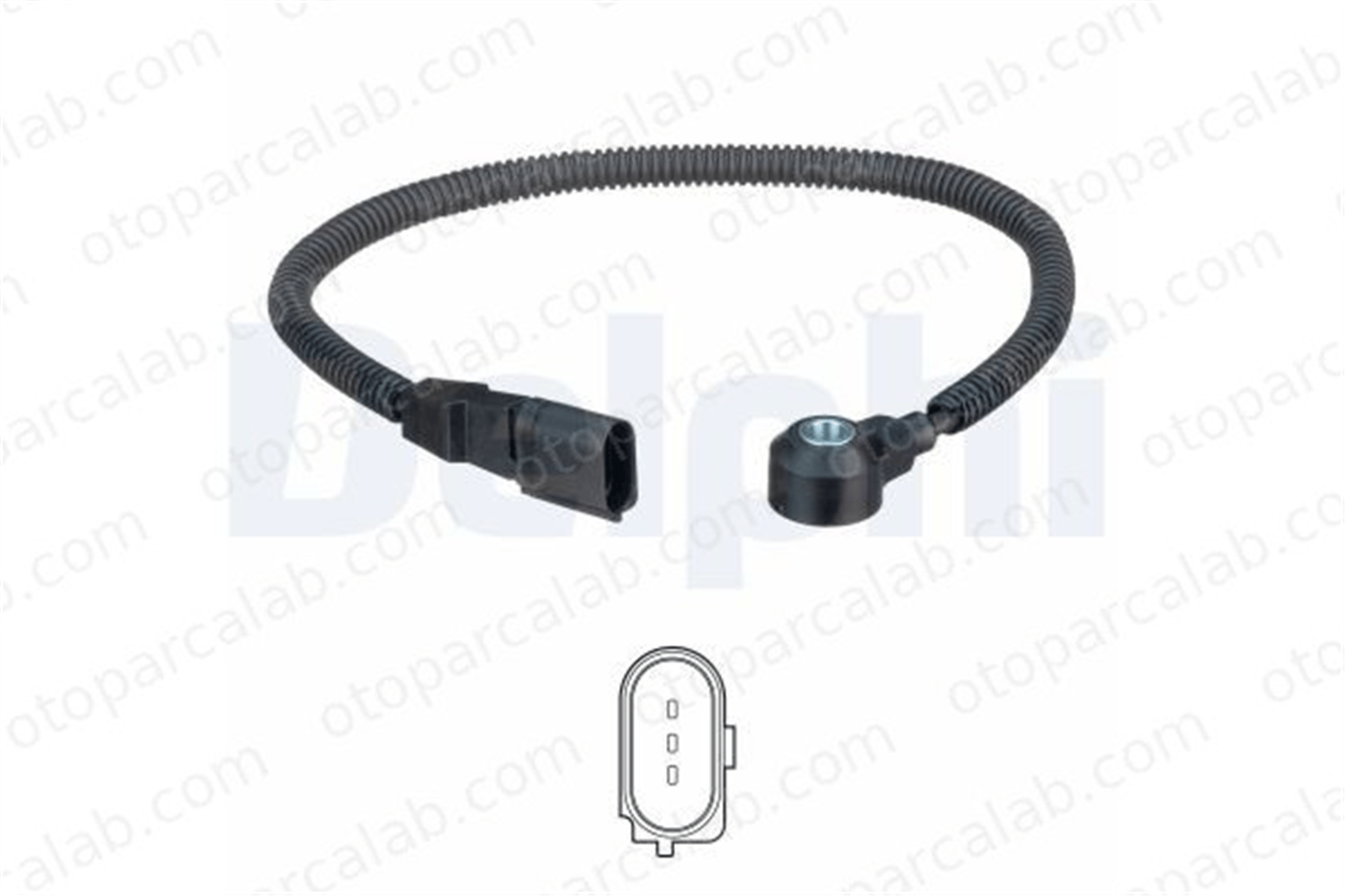 DELPHI AS10181 Vuruntu Sensörü AUDI A4 B8 A4 B8 Avant 6E905376A 06E905376A