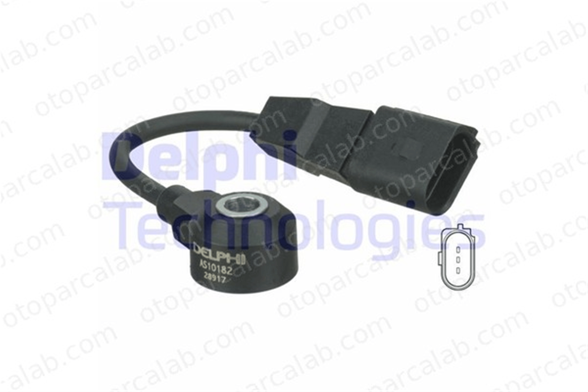 DELPHI AS10182 Vuruntu Sensörü AUDI A3 TT 6F905377 06F905377