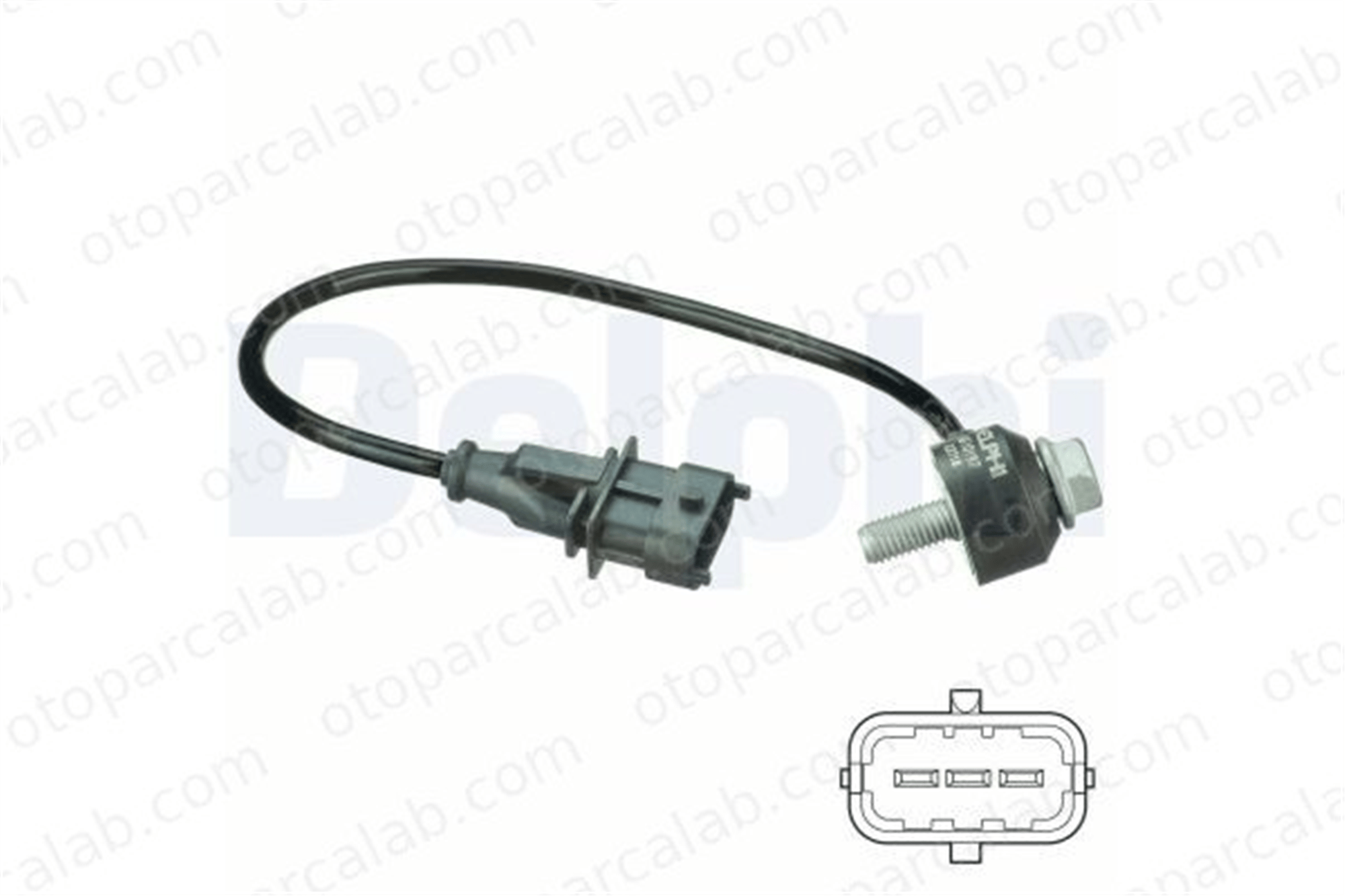 DELPHI AS10197 Vuruntu Sensörü OPEL ASTRA G Coupe ASTRA G Hatchback 24456516 6238099