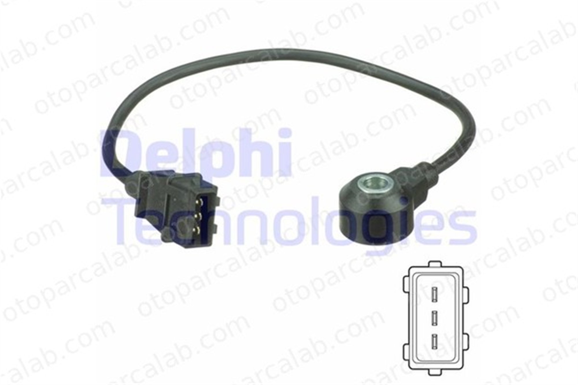DELPHI AS10199 Vuruntu Sensörü CHEVROLET AVEO / KALOS Hatchback CAPTIVA 4805506 96253545