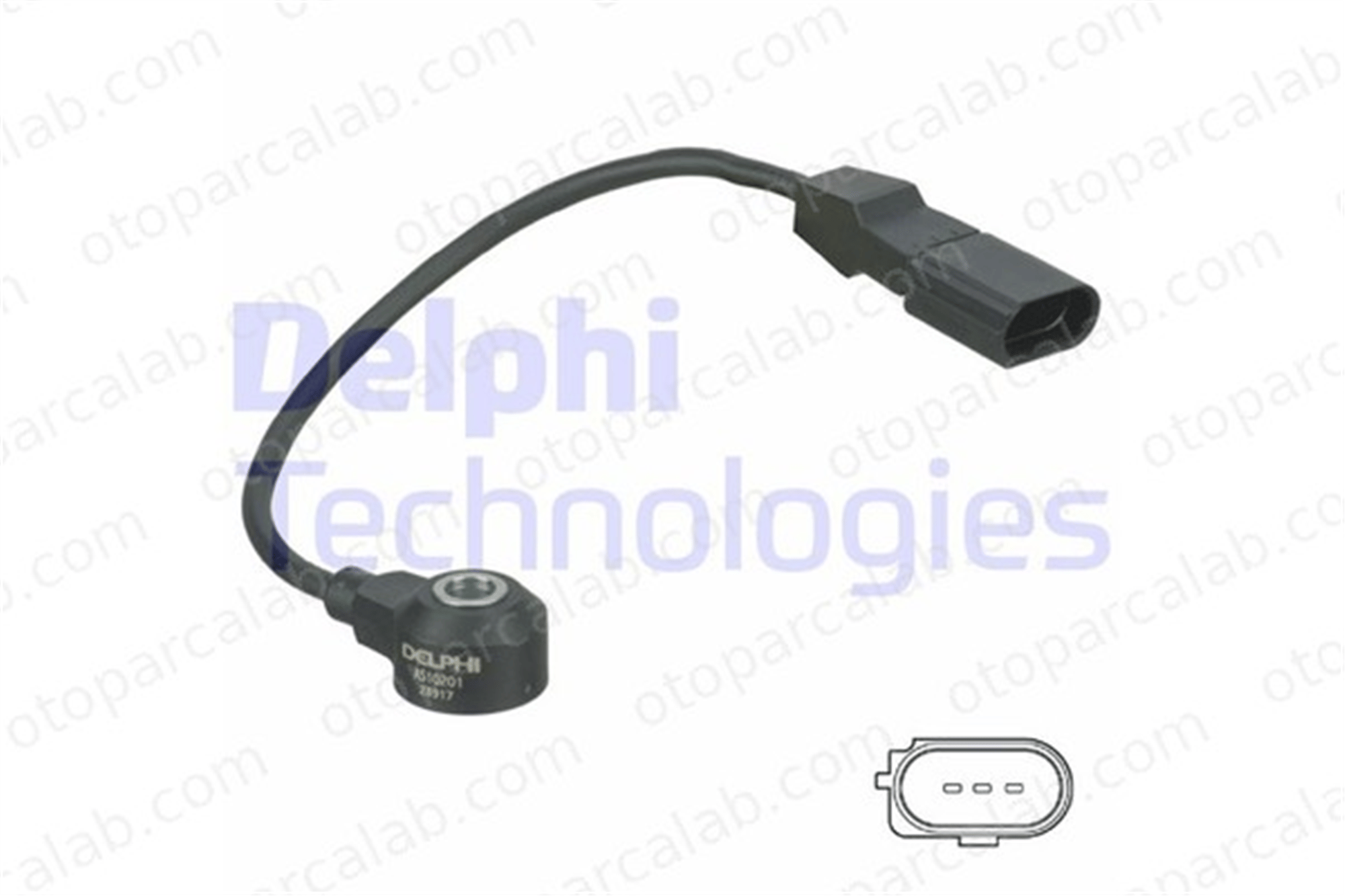 DELPHI AS10201 Vuruntu Sensörü AUDI TT TT Roadster 22905377 022 905 377