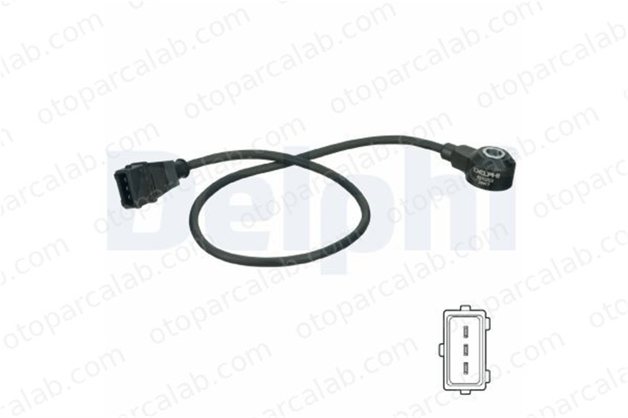 DELPHI AS10203 Vuruntu Sensörü AUDI A6 C5 Avant A6 C5 78905377 078 905 377