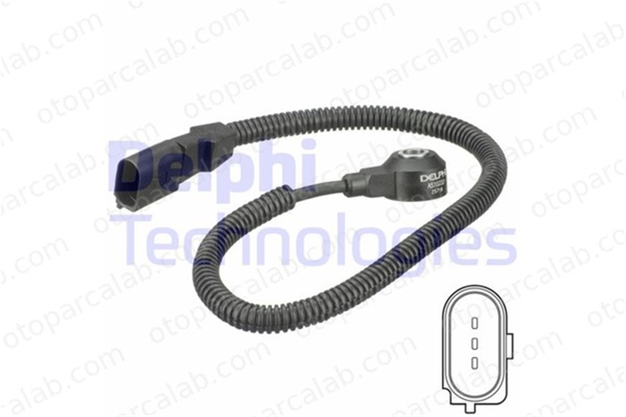DELPHI AS10222 Vuruntu Sensörü AUDI A5 R8 77905377E 077905377E