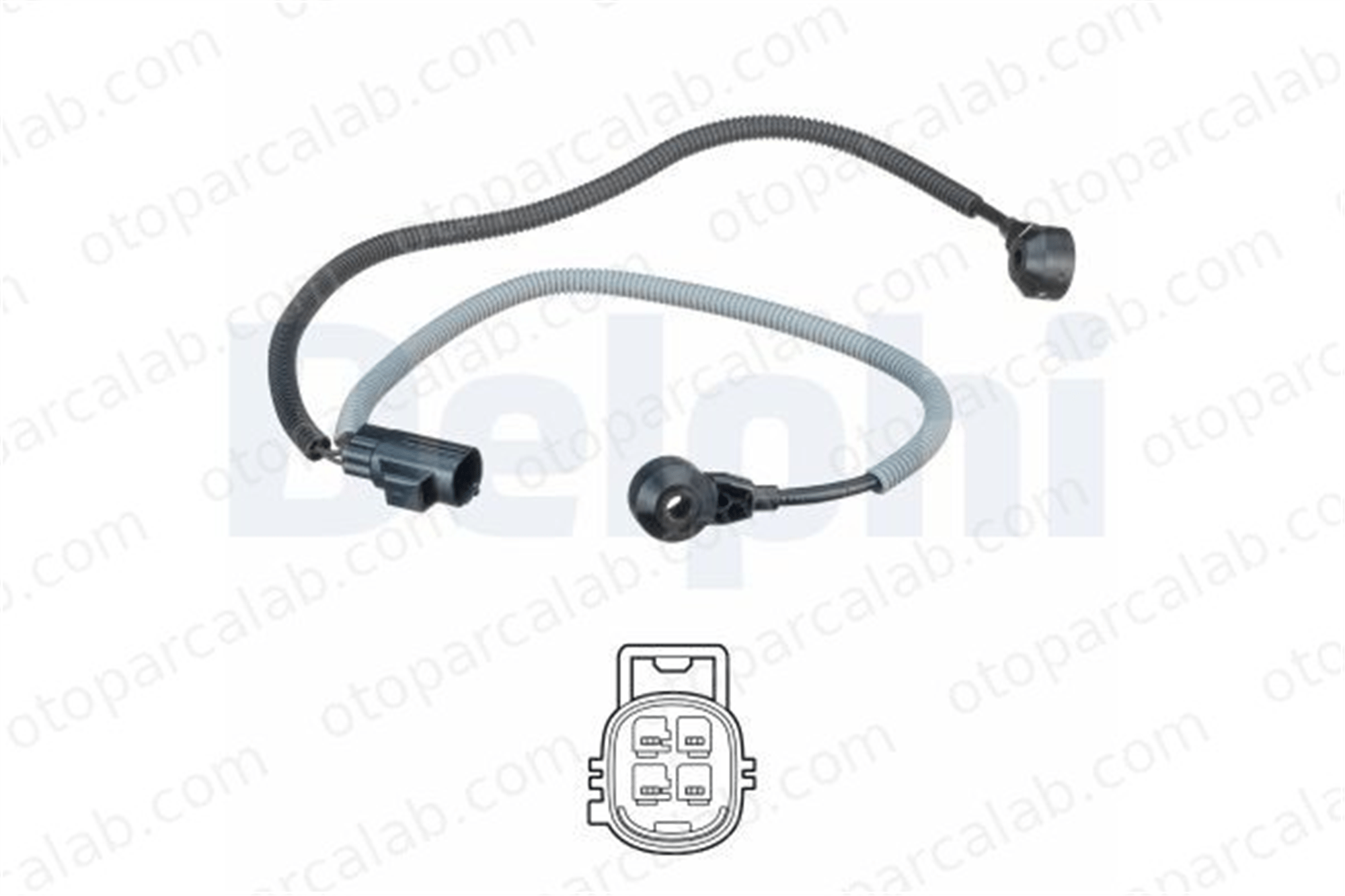DELPHI AS10240 Vuruntu Sensörü VOLVO S80 I V70 II 9497030