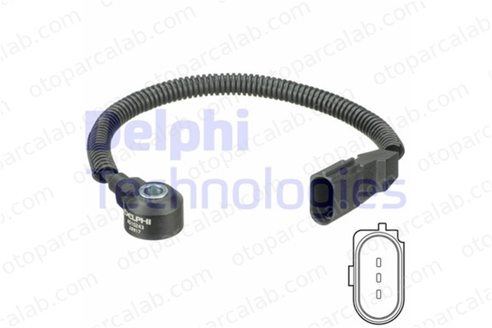 DELPHI AS10243 Vuruntu Sensörü SKODA SUPERB II SUPERB II Station wagon 22905376 022 905 376