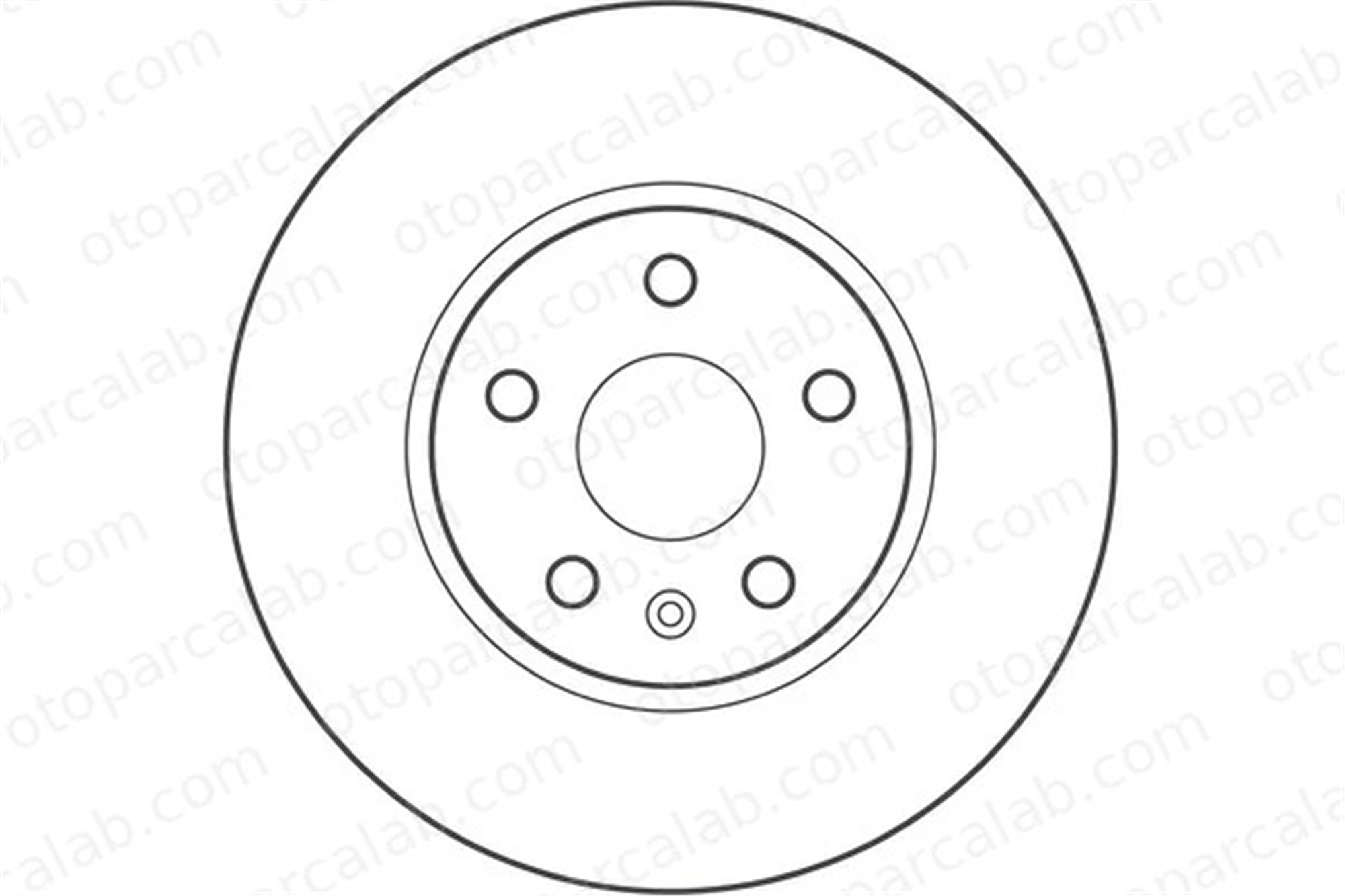 DELPHI BG4189C Fren Disk Ayna Ön Sağ ve Sol OPEL INSIGNIA A INSIGNIA A Sedan 569422 13501308