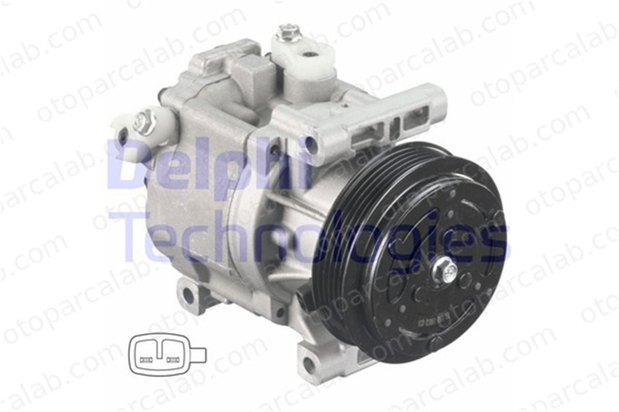 DELPHI CS20403 Klima Kompresörü FIAT PANDA LANCIA YPSILON 1535408 46782669