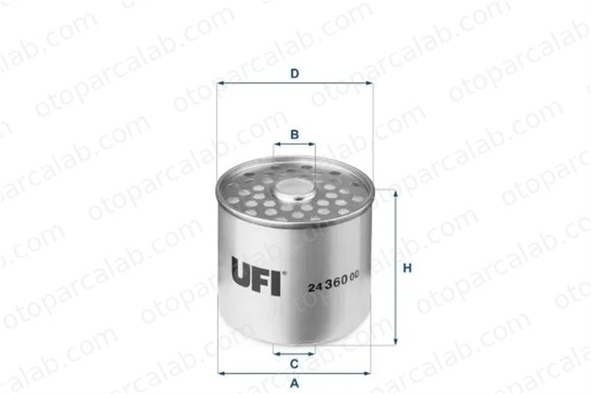 DELPHI DF296 Yakıt Filtresi FIAT 90 CASE IH FARMALL 197786 10564040602