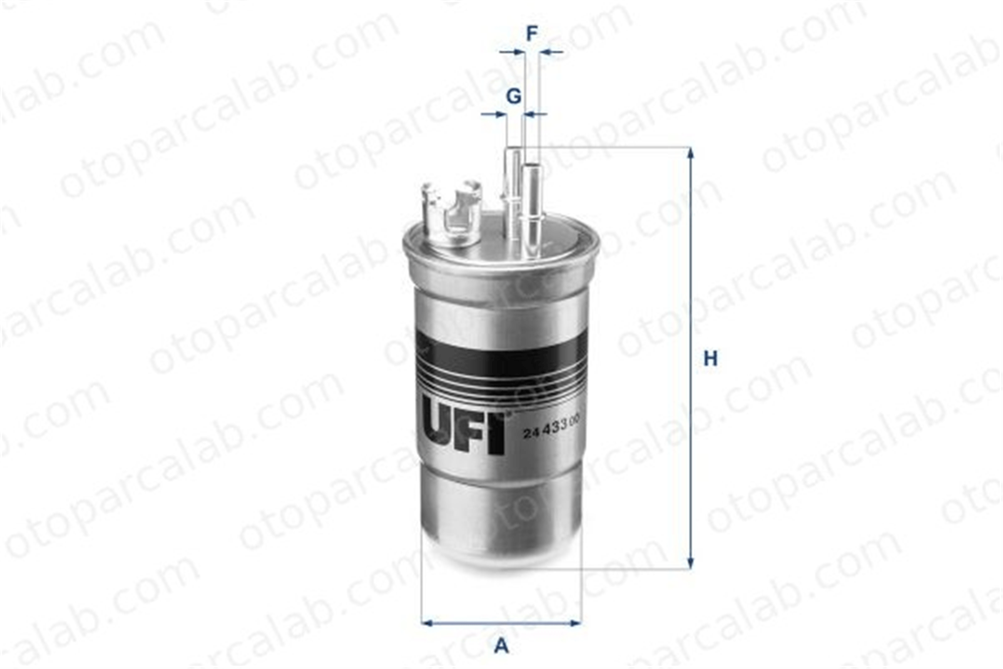 DELPHI DF535 Yakıt Filtresi FORD MONDEO III MONDEO III Sedan 1S719155AC 1116546