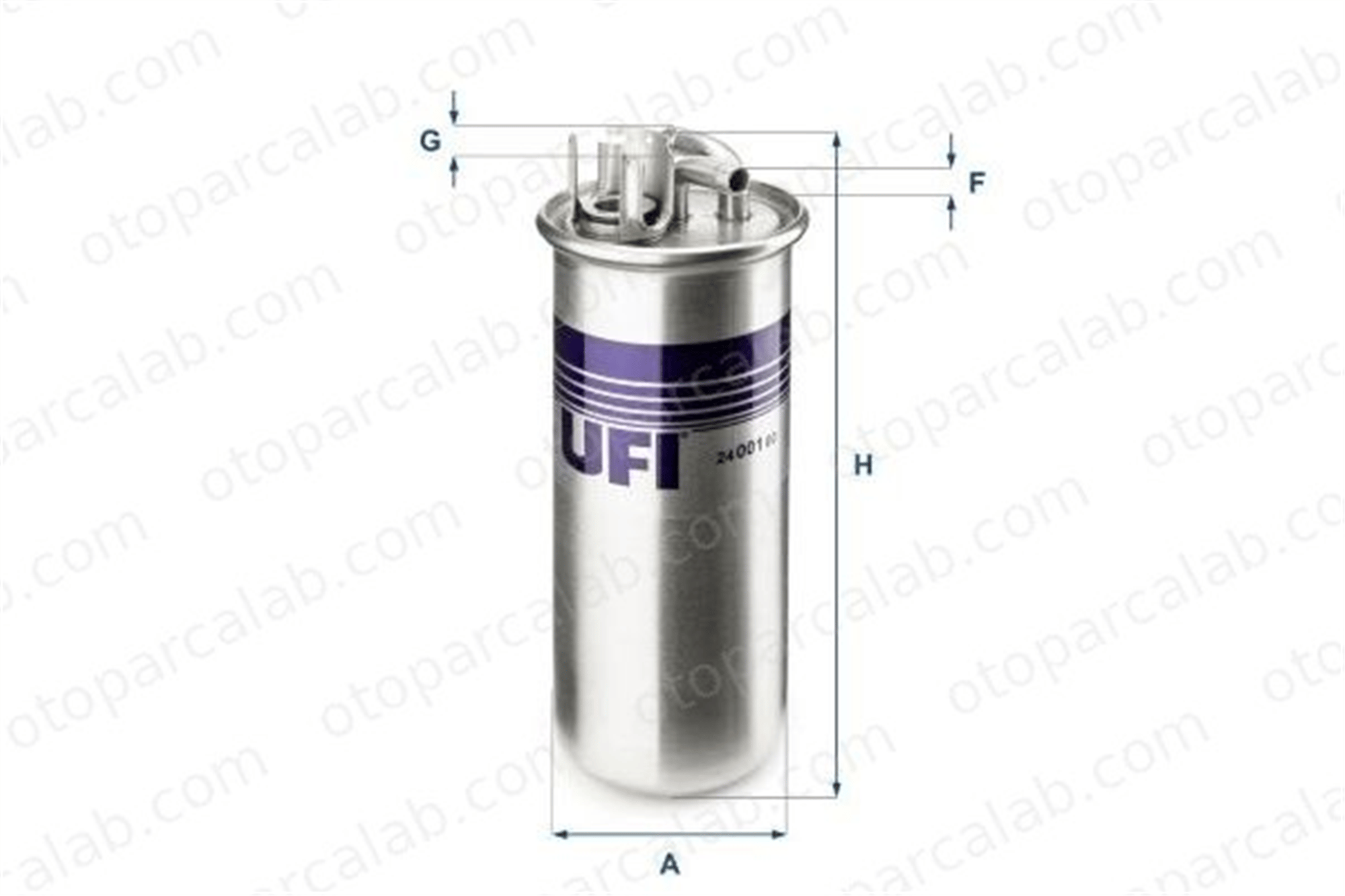 DELPHI DF545 Yakıt Filtresi AUDI A6 C6 A6 C6 Avant 4F0127435 4F0127435A