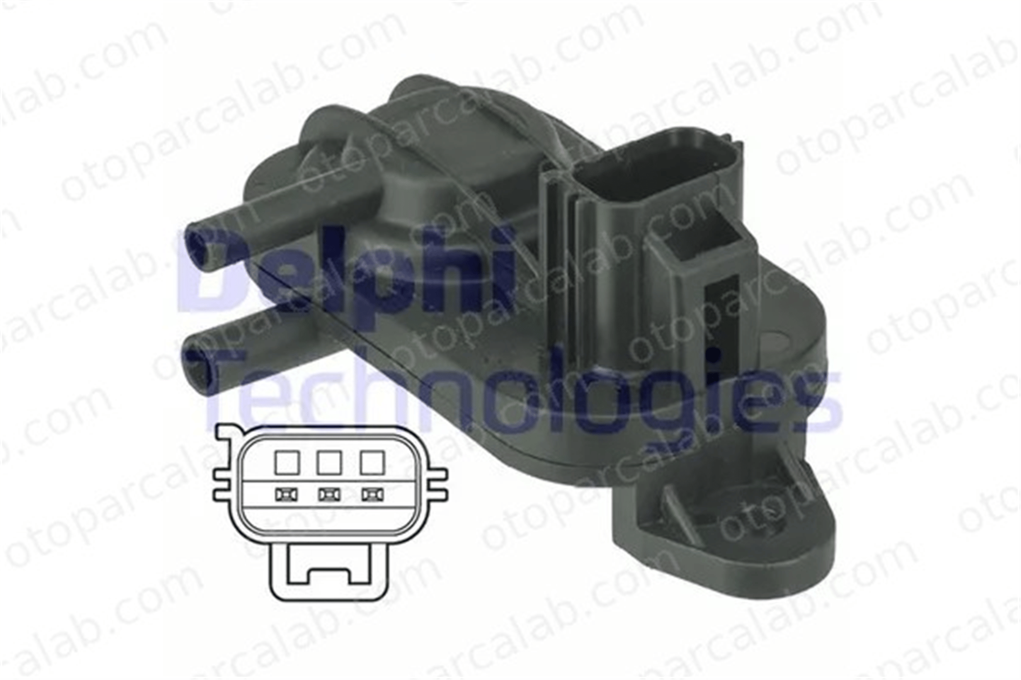 DELPHI DPS00010 Egzoz Sıcaklık Sensörü FORD GALAXY II C-MAX 3M5A5L200AB 1315684