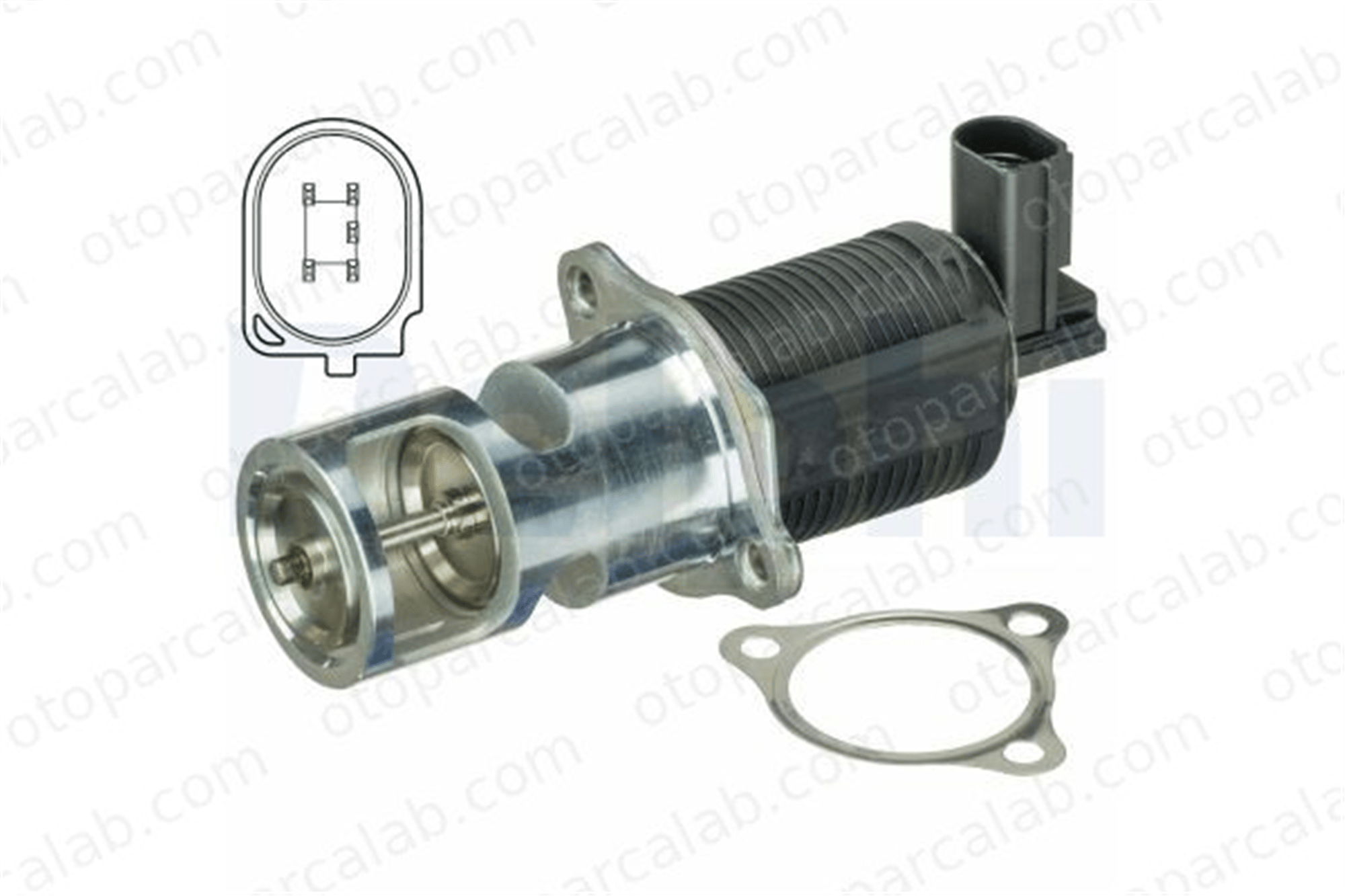 DELPHI EG10402-12B1 Egr Valfi RENAULT CLIO II KANGOO 8200656008 8200469586