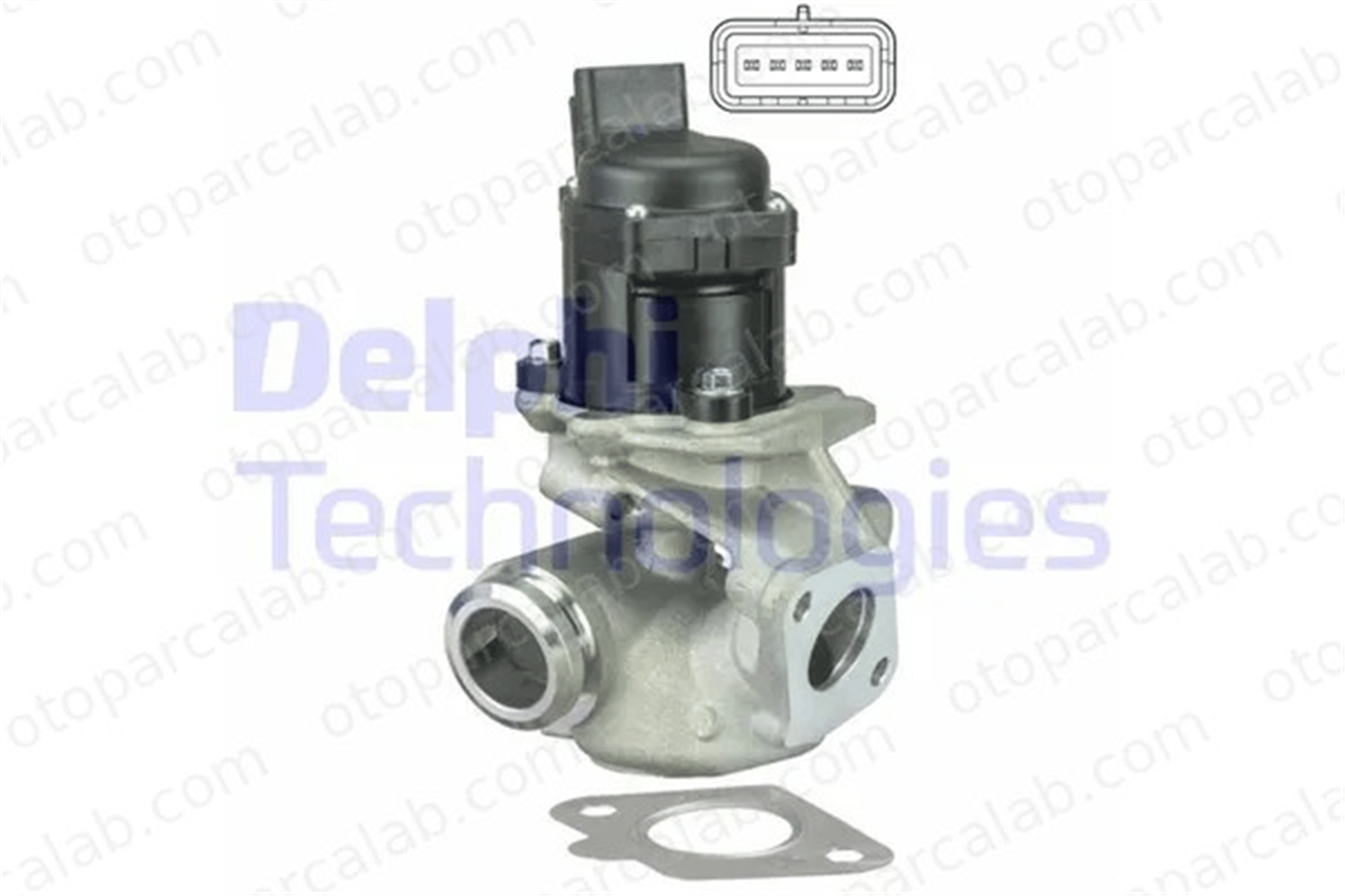 DELPHI EG10415-12B1 Egr Valfi CITROËN C3 I C2 1618N8 2S6Q9D475BD