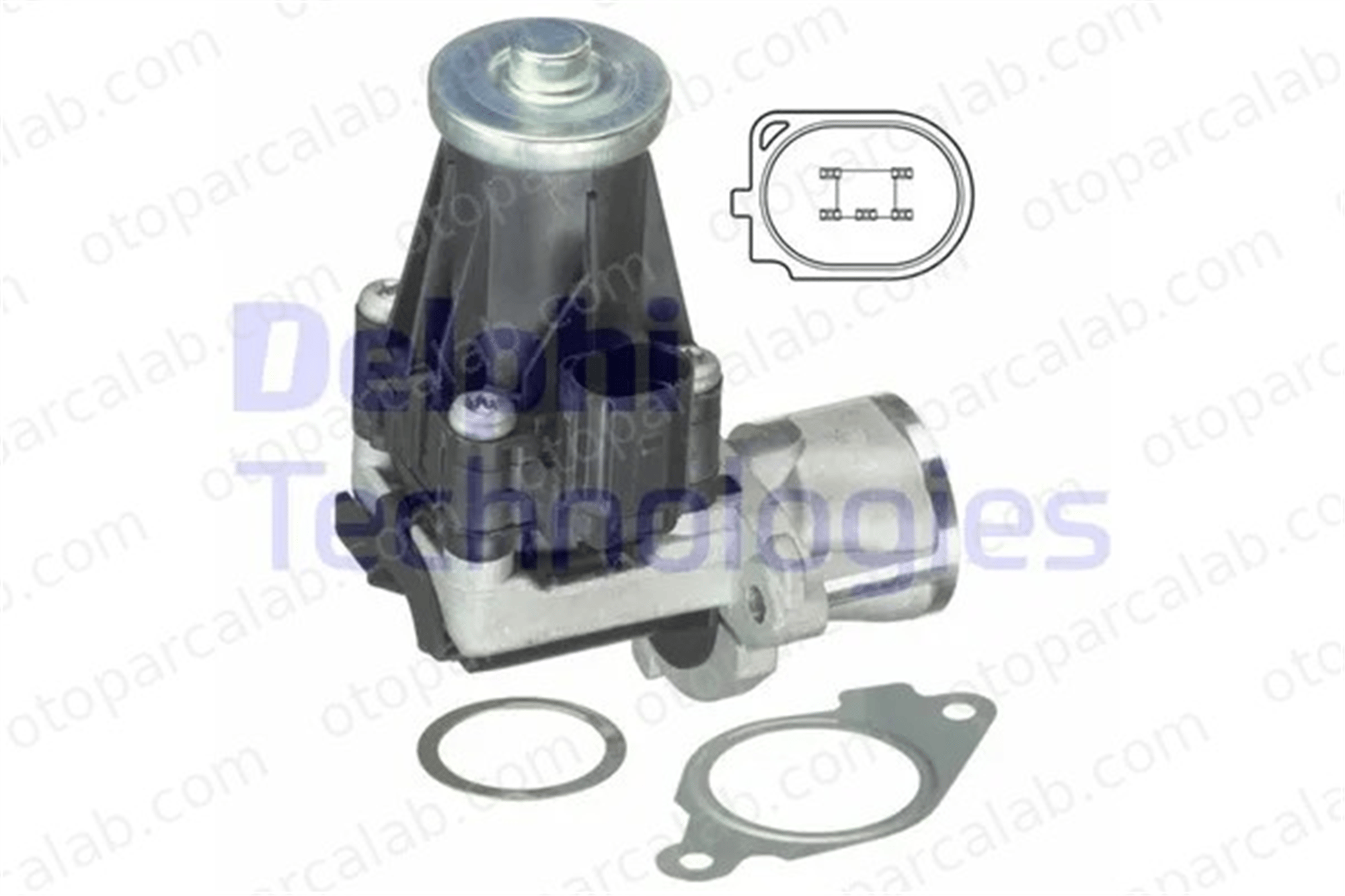 DELPHI EG10443-12B1 Egr Valfi FIAT PANDA PUNTO EVO 851045 851176