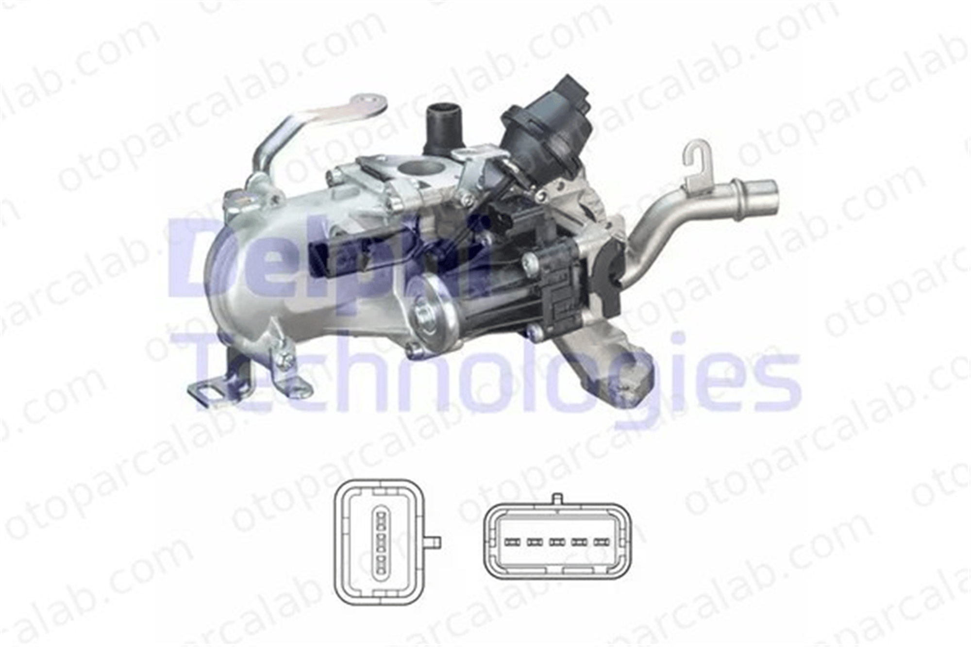 DELPHI EG10452-12B1 Egr Valfi CITROËN BERLINGO Kasa/büyük limuzin FORD FIESTA VI AV6Q9E456BA 9802194080