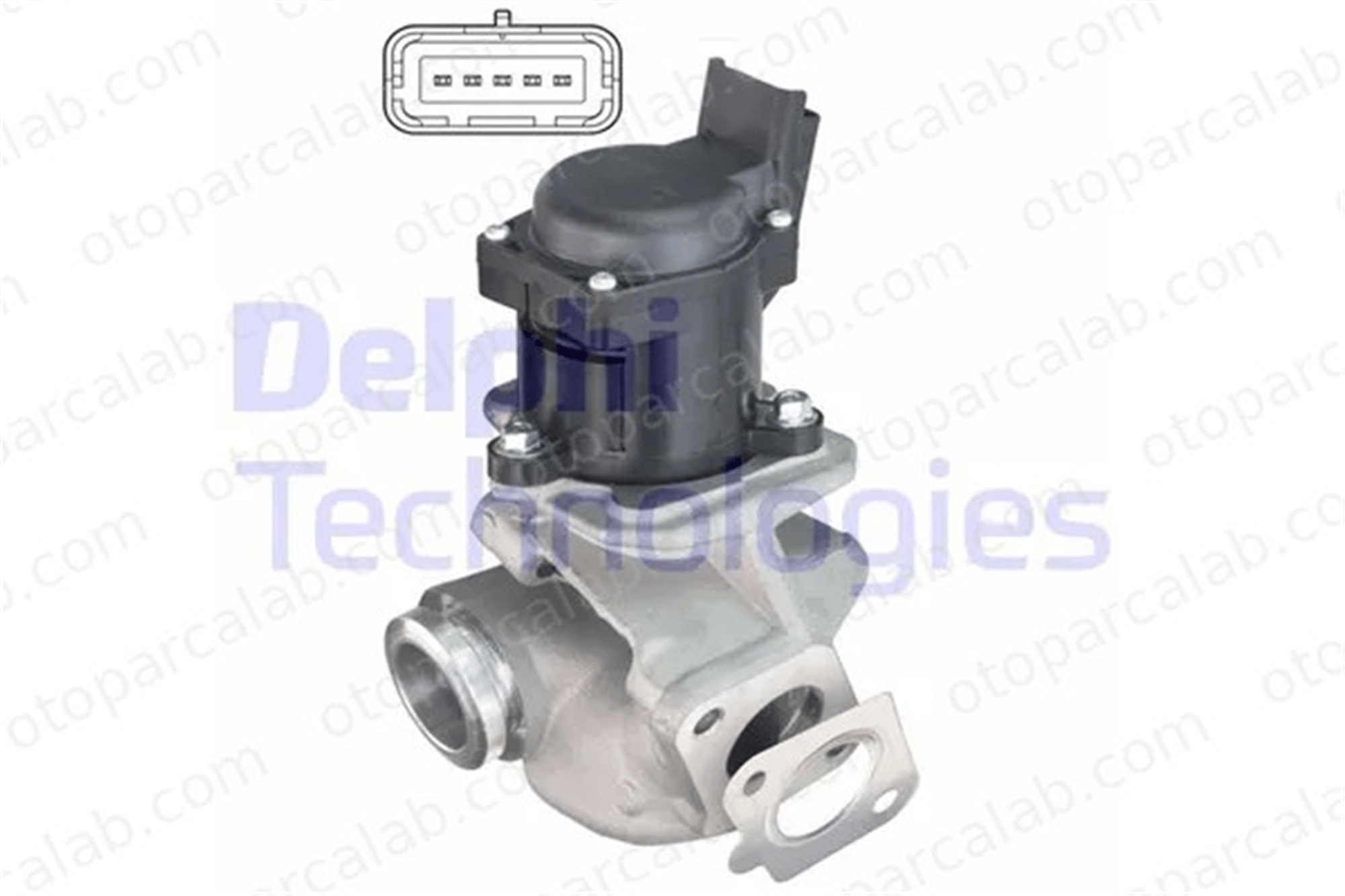 DELPHI EG10507-12B1 Egr Valfi PEUGEOT PARTNER Kasa/büyük limuzin CITROËN BERLINGO Kasa/büyük limuzin 161859 1618NR