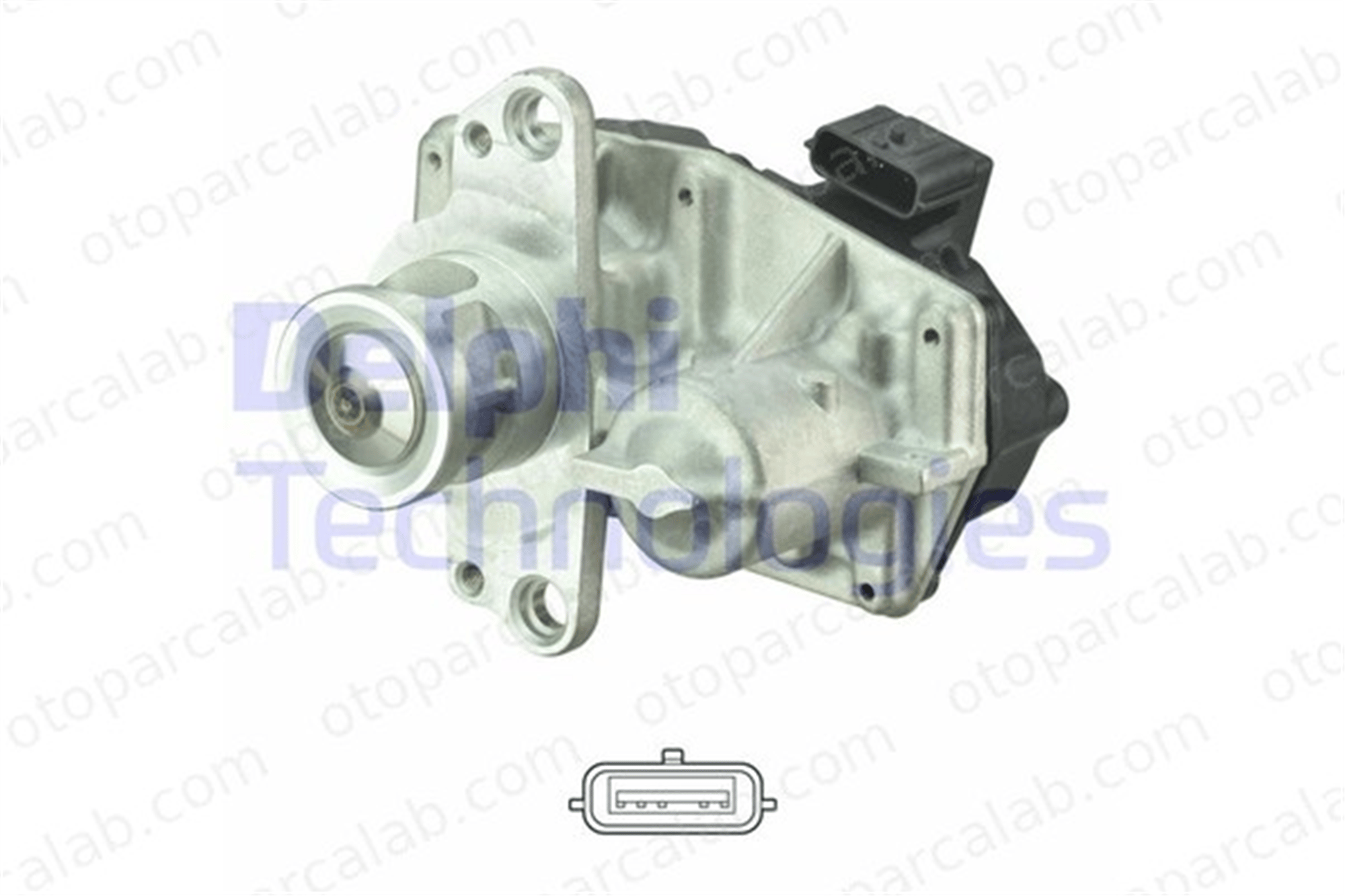 DELPHI EG10550-12B1 Egr Valfi RENAULT TRAFIC III Minibüs/Otobüs OPEL VIVARO B Minibüs/Otobüs A6261400700 147101478R