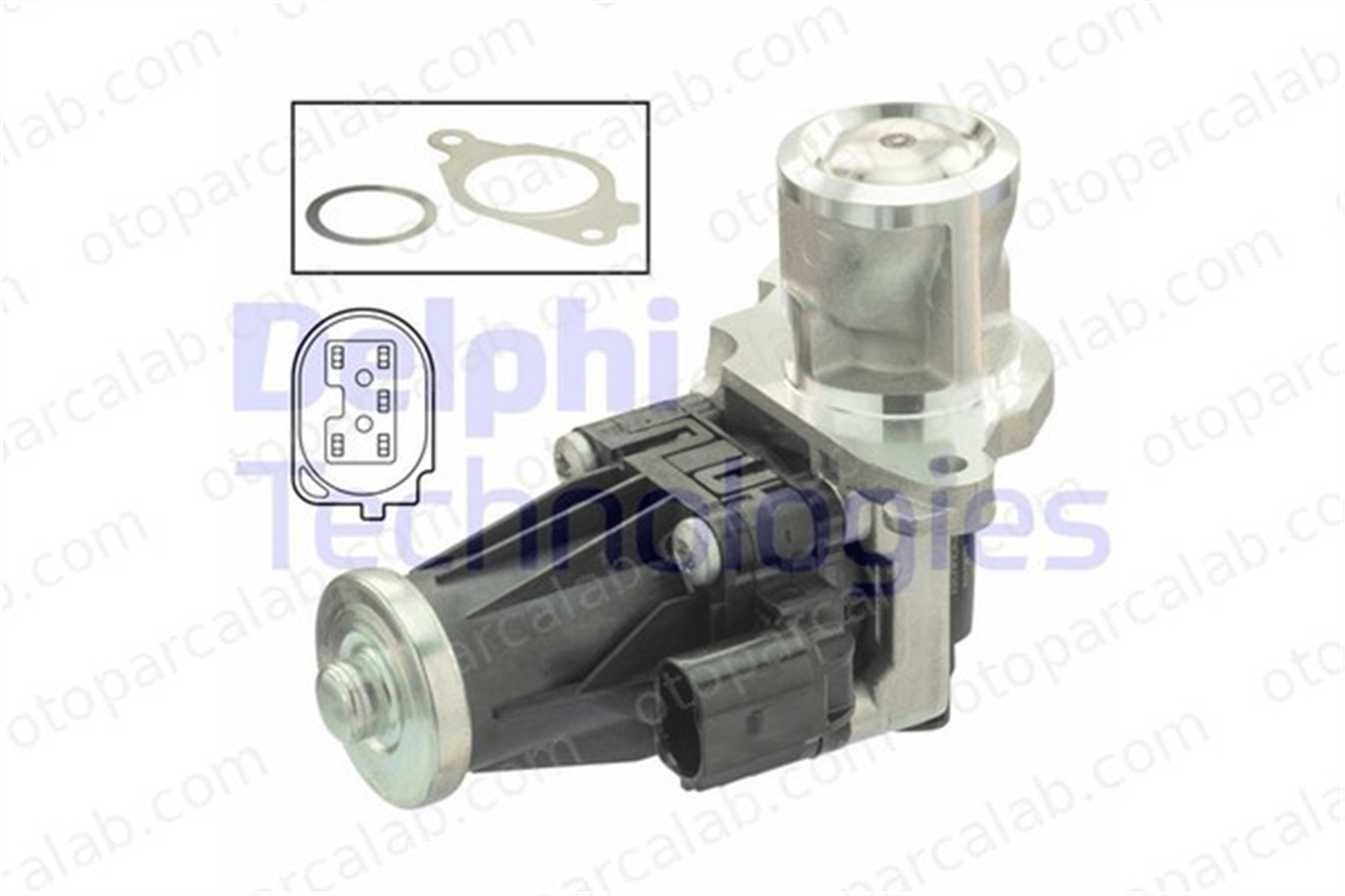 DELPHI EG10570-12B1 Egr Valfi FIAT PANDA PANDA VAN 55247377 55249455