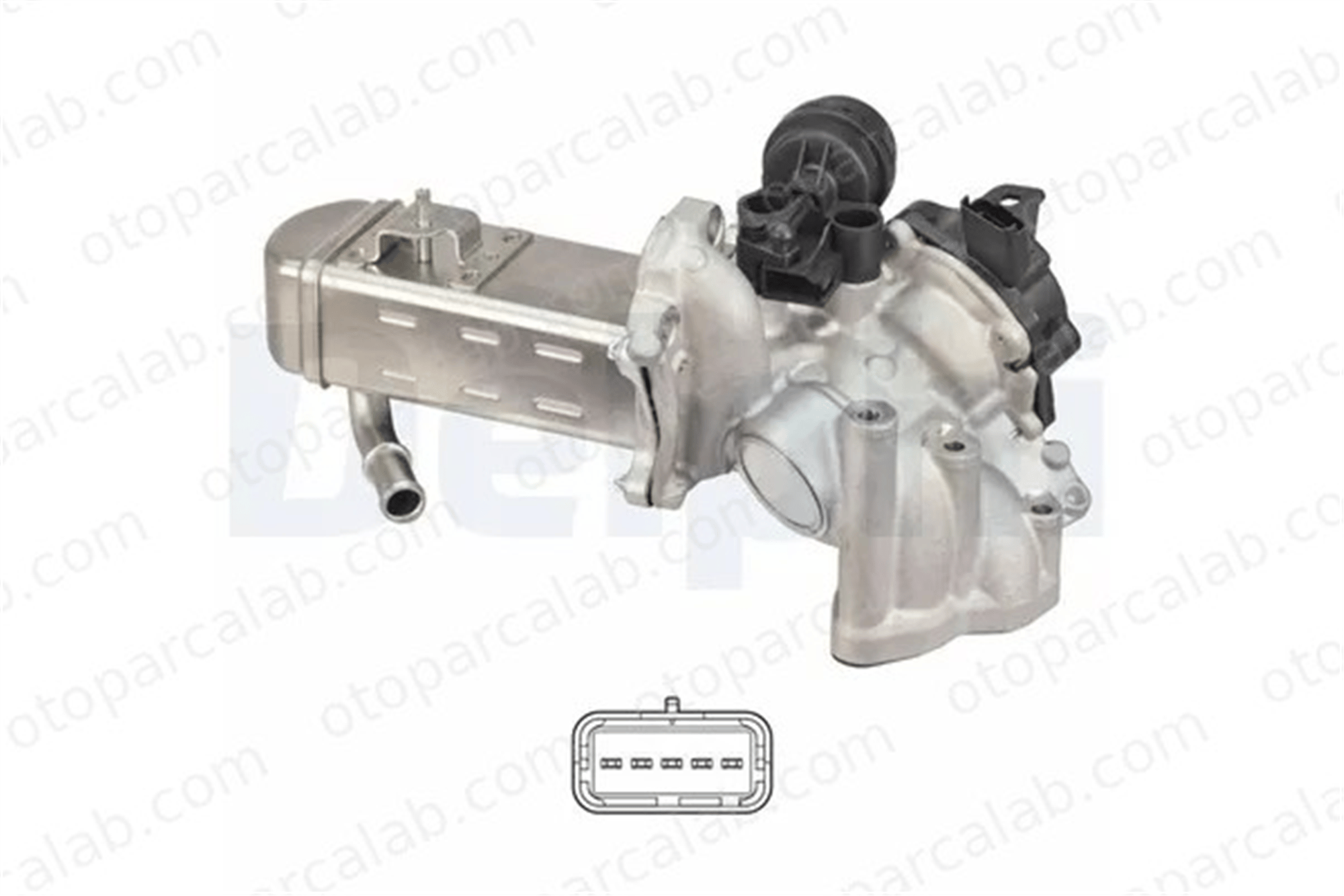 DELPHI EG10580-12B1 Egr Valfi CITROËN JUMPY JUMPY Panelvan/Van 9678257280