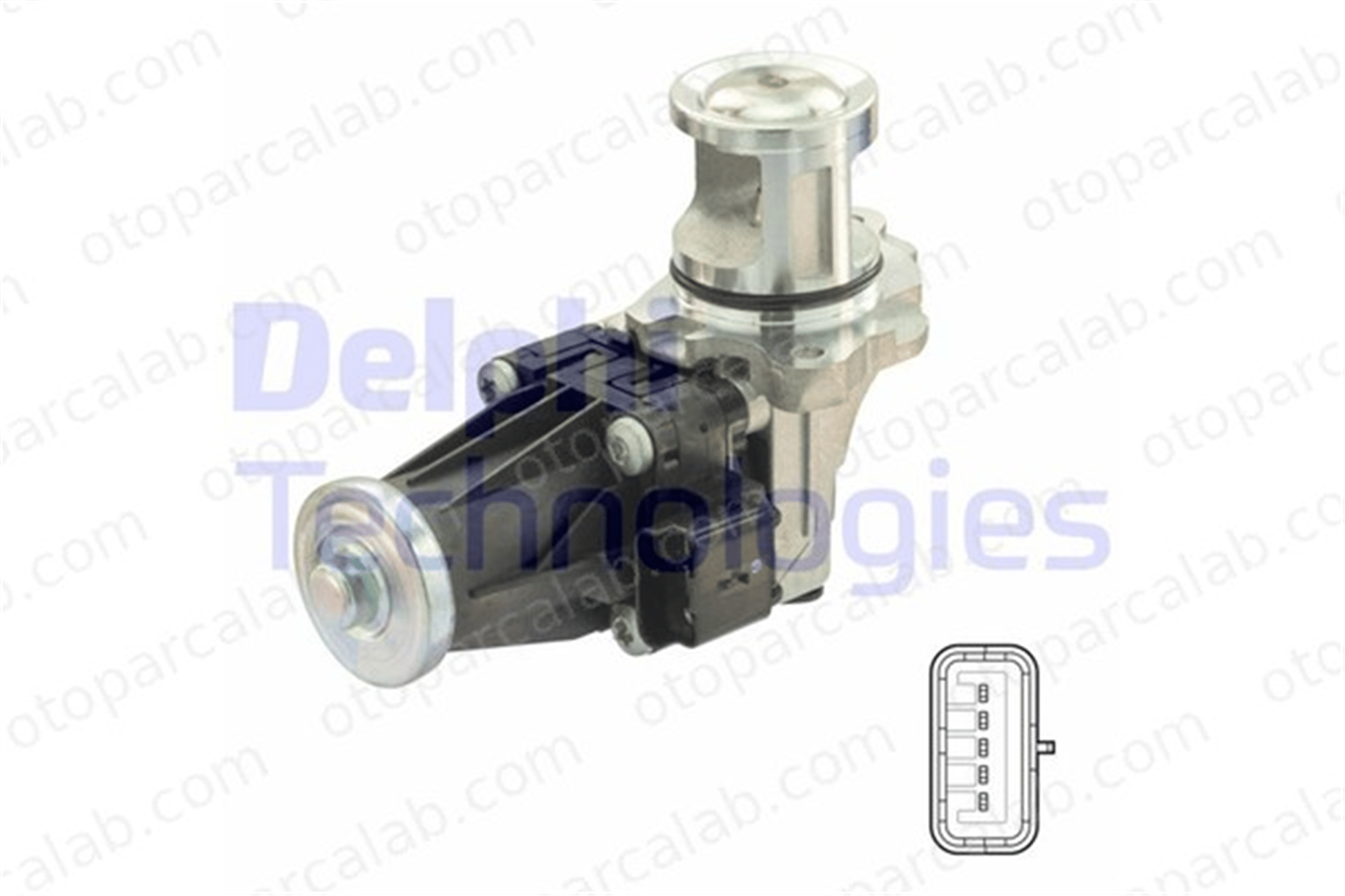 DELPHI EG10585-12B1 Egr Valfi PEUGEOT PARTNER Kasa/büyük limuzin CITROËN BERLINGO Kasa/büyük limuzin 1618LN 1638155380