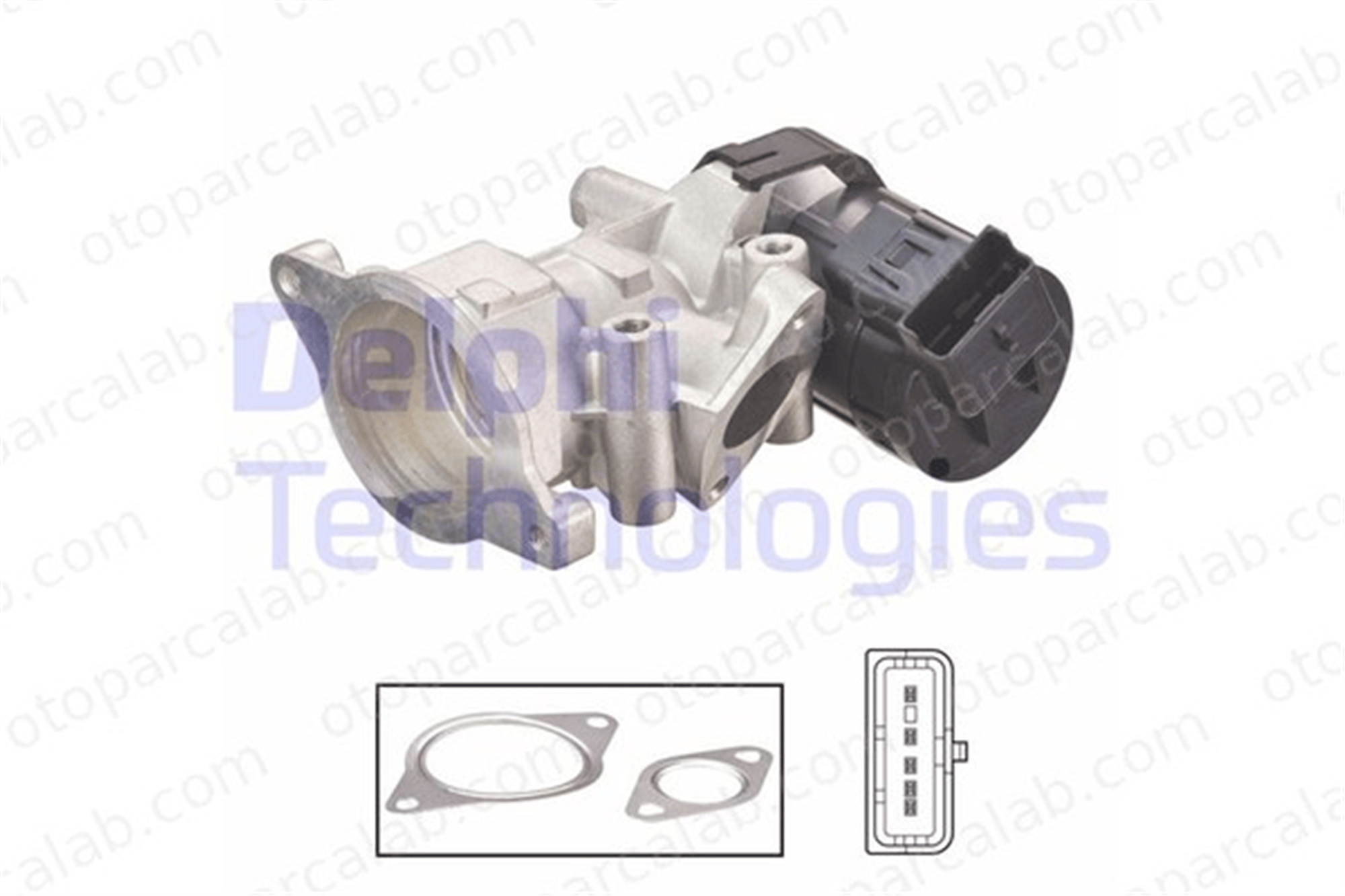 DELPHI EG10591-12B1 Egr Valfi FIAT SCUDO Panelvan/Van SCUDO Minibüs/Otobüs 1807605 RE6M5Q9D475AA