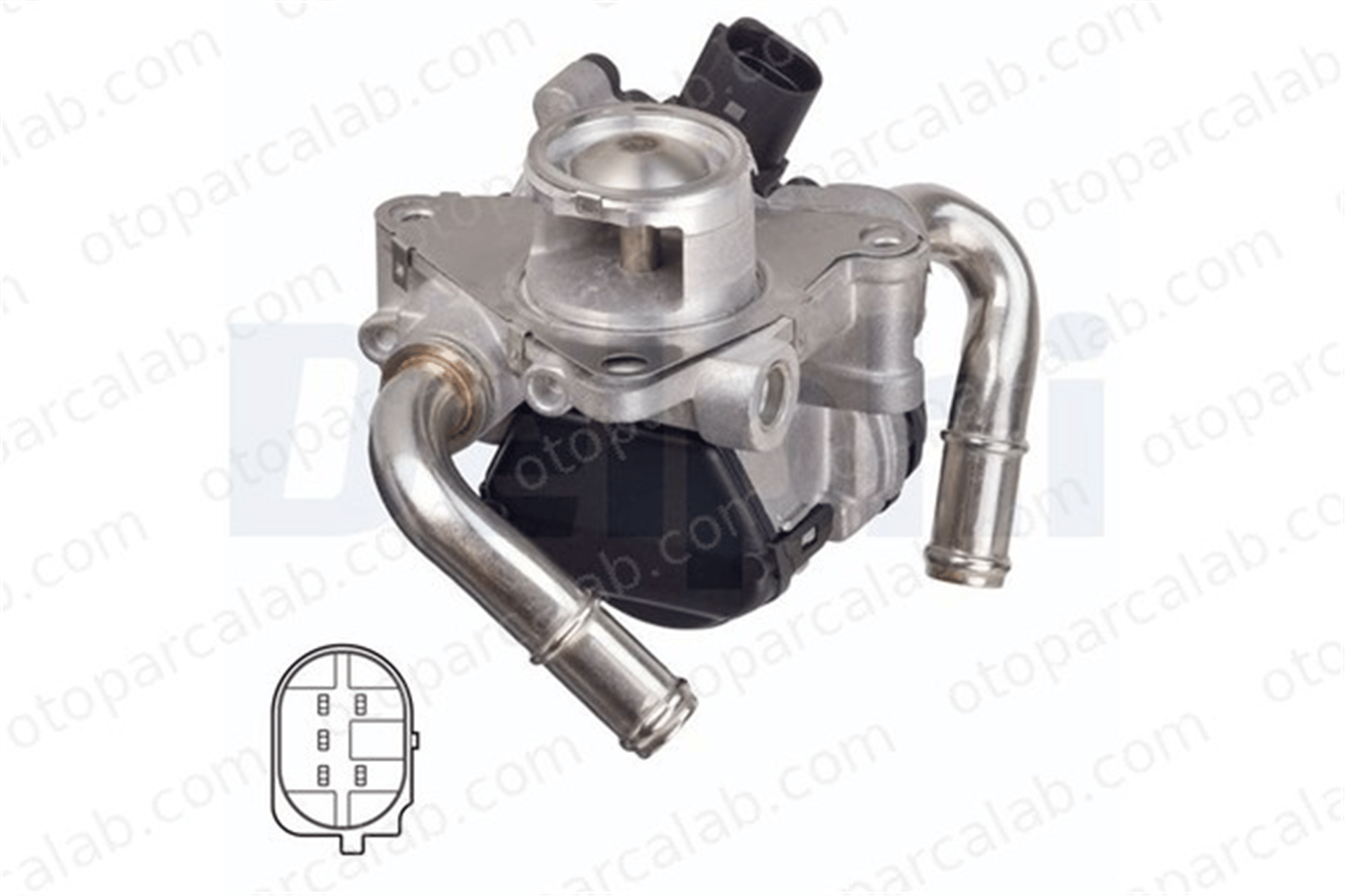 DELPHI EG10608-12B1 Egr Valfi AUDI Q3 VW TIGUAN 4L131501AD 04L131501AD