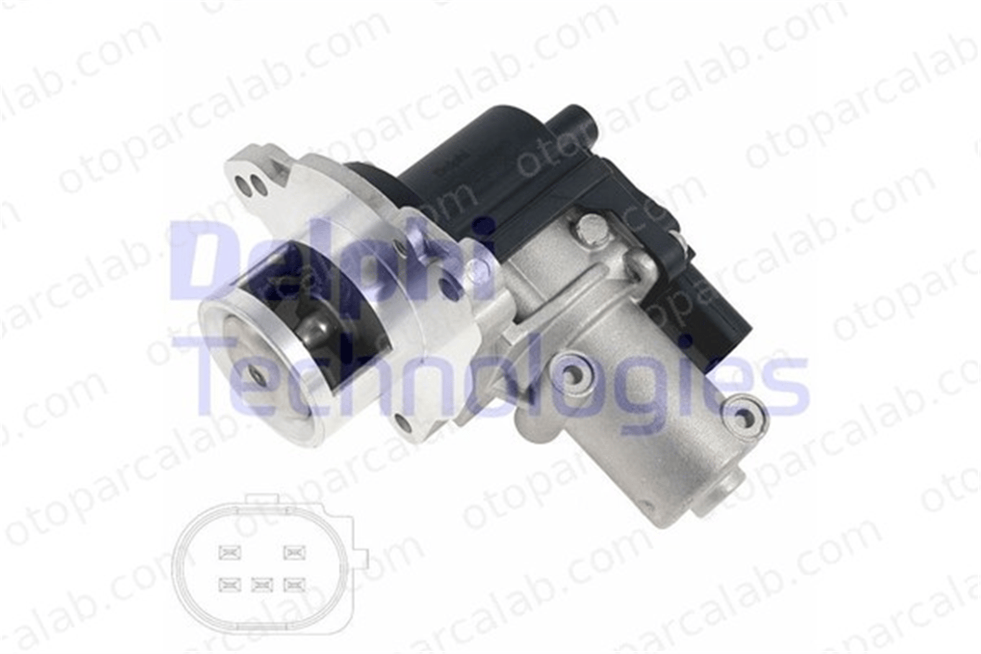 DELPHI EG10622-12B1 Egr Valfi HYUNDAI SANTA FÉ III KIA SPORTAGE IV EG1062212B1 284102F600