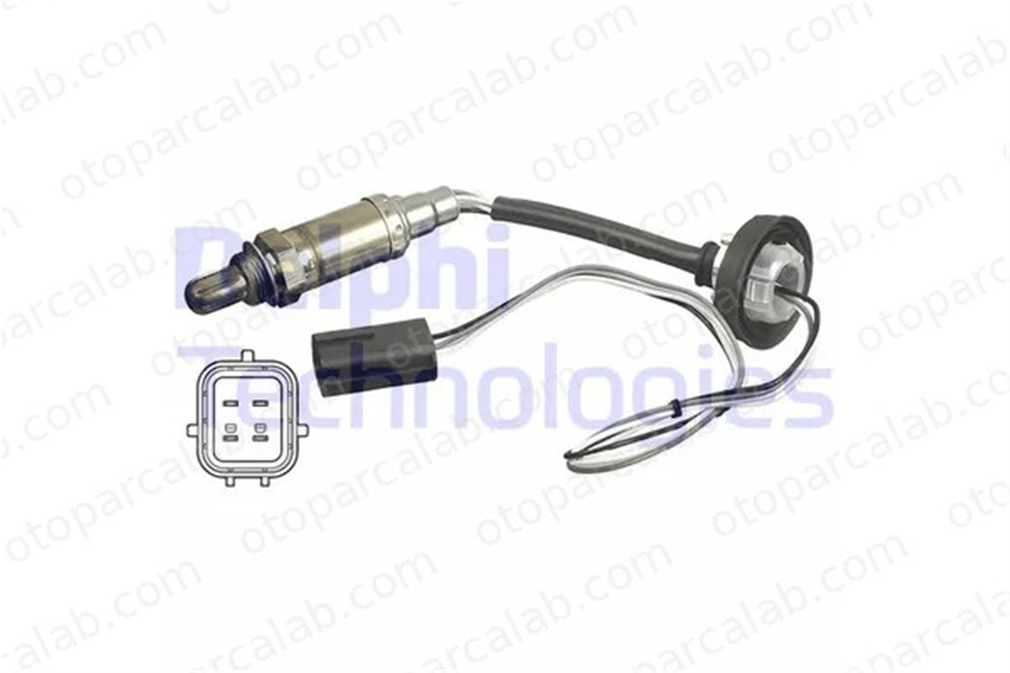 DELPHI ES11108-12B1 Oksijen (Lambda) Sensörü DAEWOO MATIZ MATIZ Kasa/eğik arka 96291086