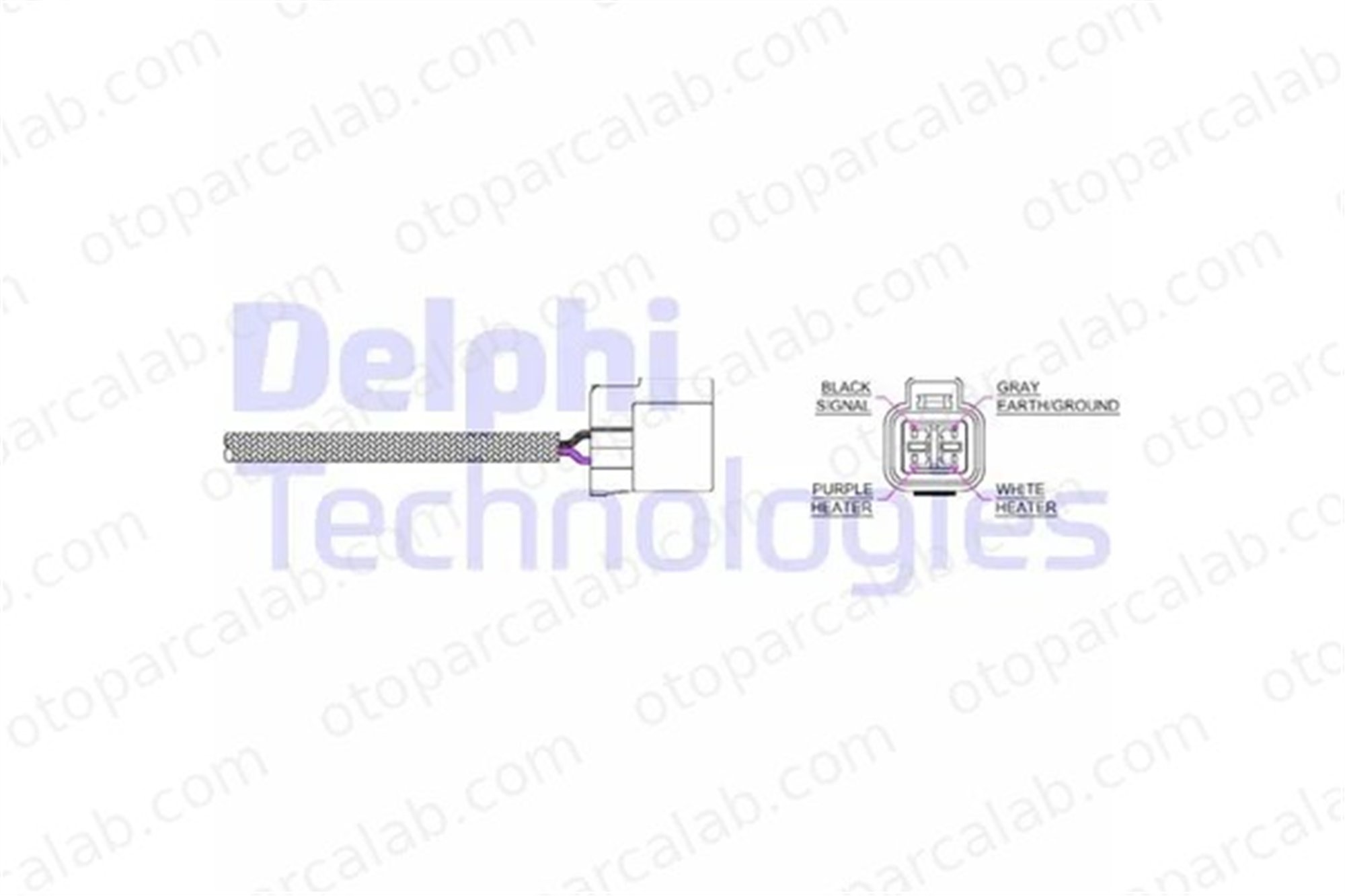 DELPHI ES20158-12B1 Oksijen (Lambda) Sensörü HYUNDAI ACCENT II ELANTRA III Sedan 3921022610 3921022600