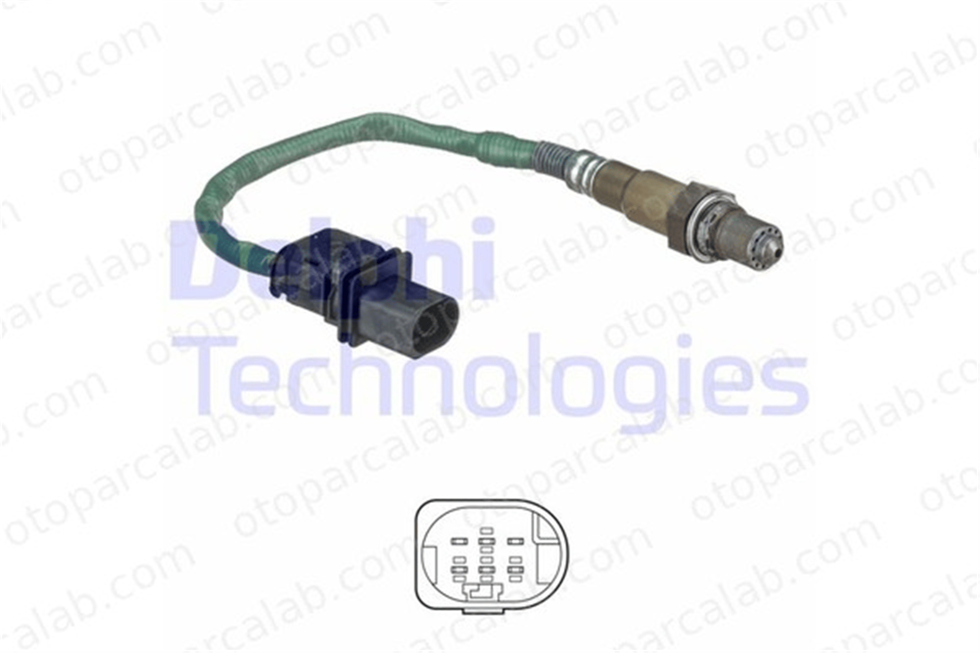 DELPHI ES20551-12B1 Oksijen (Lambda) Sensörü MERCEDES-BENZ C-SERISI VITO Minibüs/Otobüs A0035426918 35426918