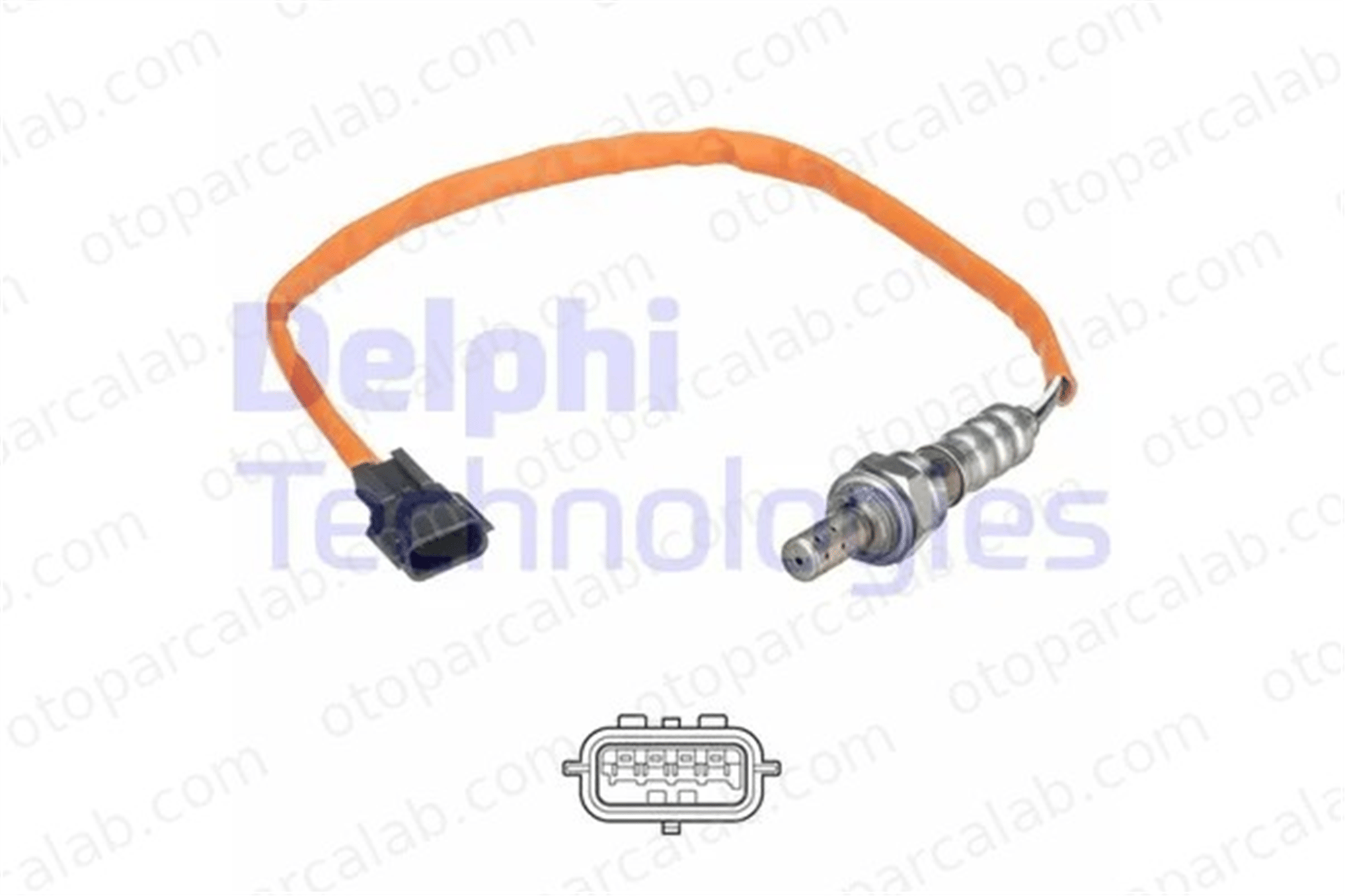 DELPHI ES21059-12B1 Oksijen (Lambda) Sensörü RENAULT MODUS / GRAND MODUS CLIO III 8200632270