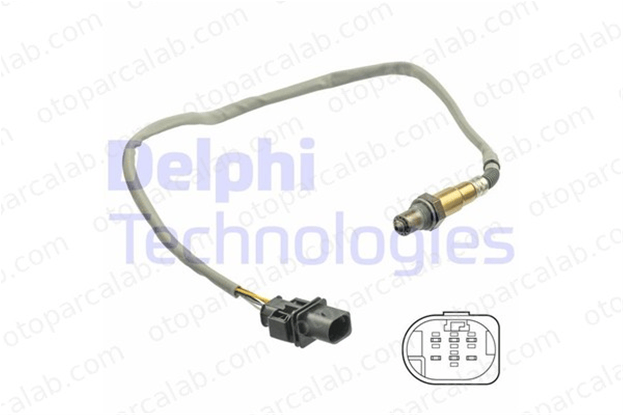 DELPHI ES21065-12B1 Oksijen (Lambda) Sensörü AUDI A6 C7 Avant Q5 3L906262Q 03L906262Q