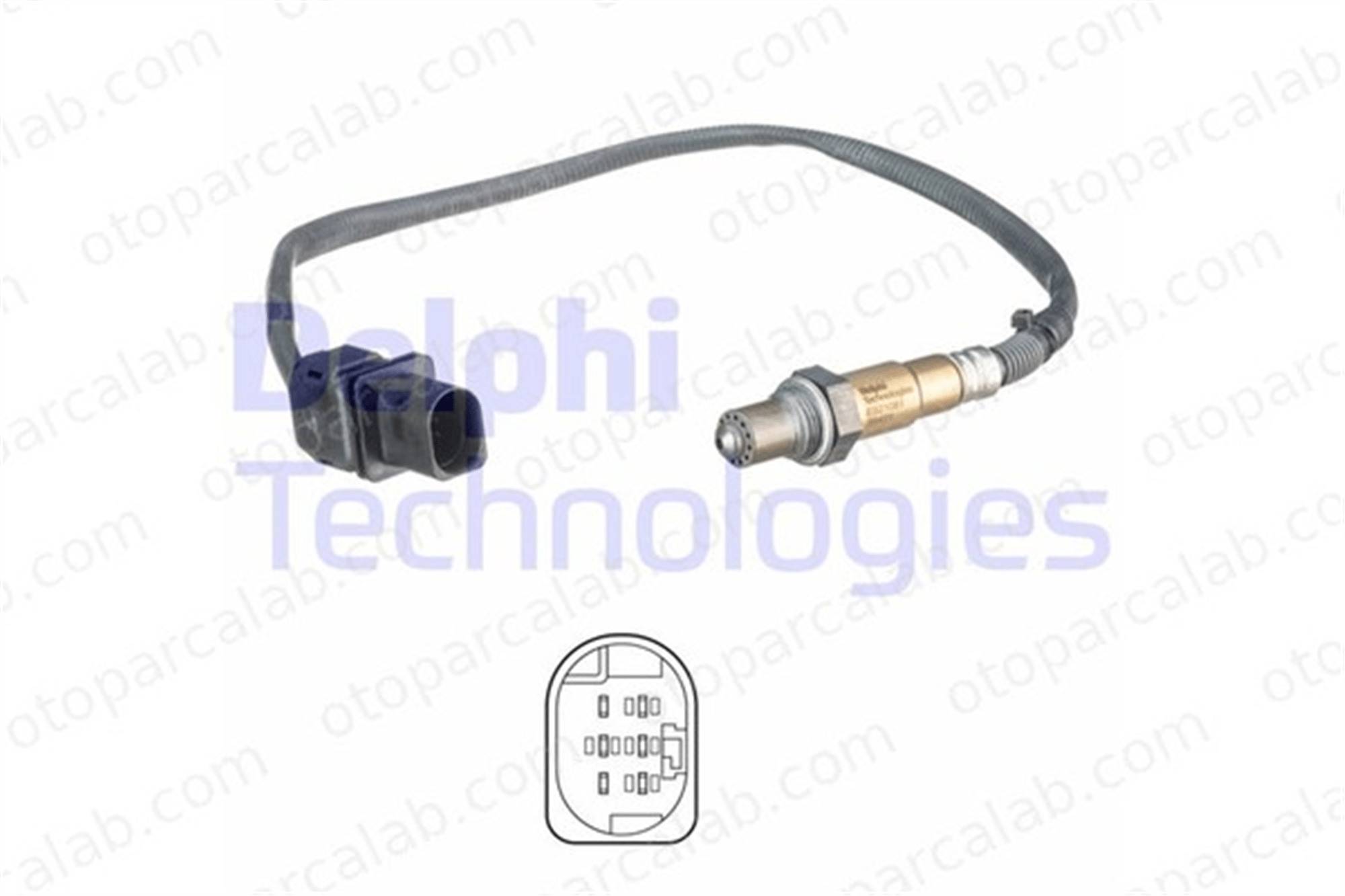 DELPHI ES21081-12B1 Oksijen (Lambda) Sensörü BMW 3 5 13627793825