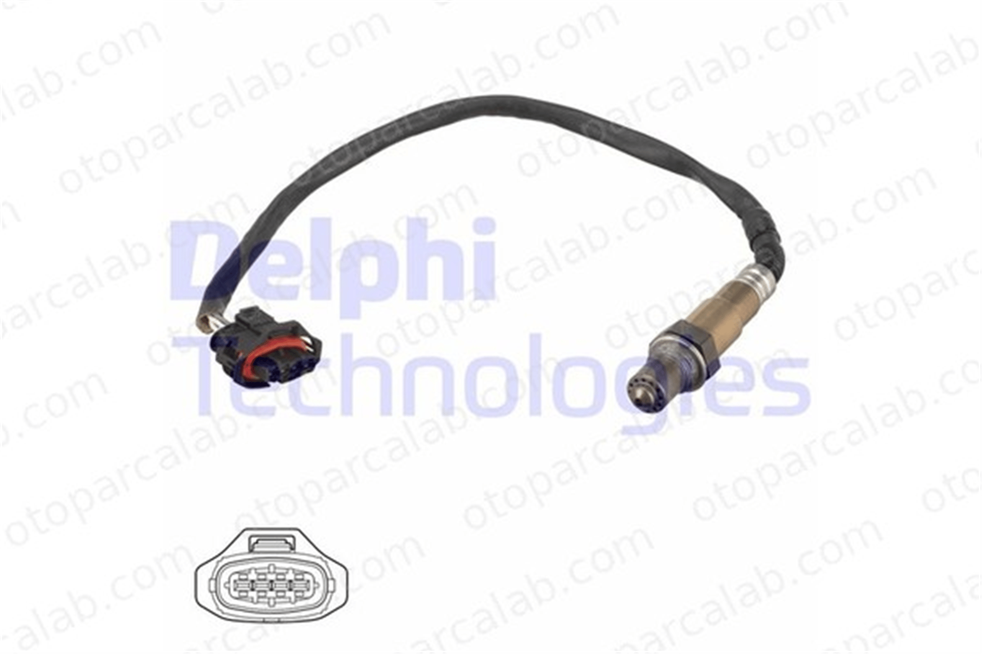 DELPHI ES21083-12B1 Oksijen (Lambda) Sensörü OPEL CORSA D ASTRA H 855516 855528