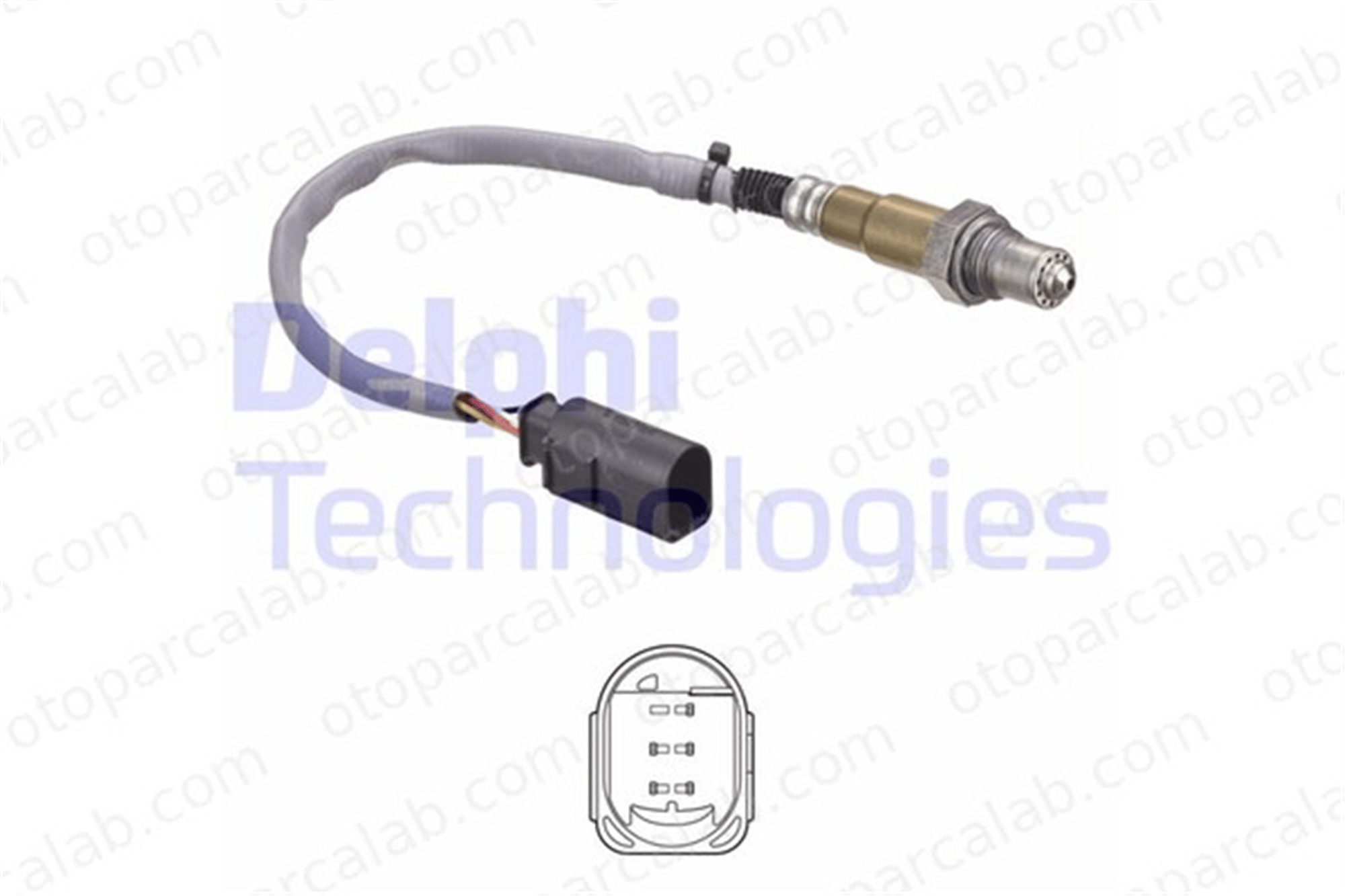 DELPHI ES21133-12B1 Oksijen (Lambda) Sensörü MERCEDES-BENZ SPRINTER 3,5-t Panelvan/Van SPRINTER 3,5-t Platform şasi ES2113312B1 65421718
