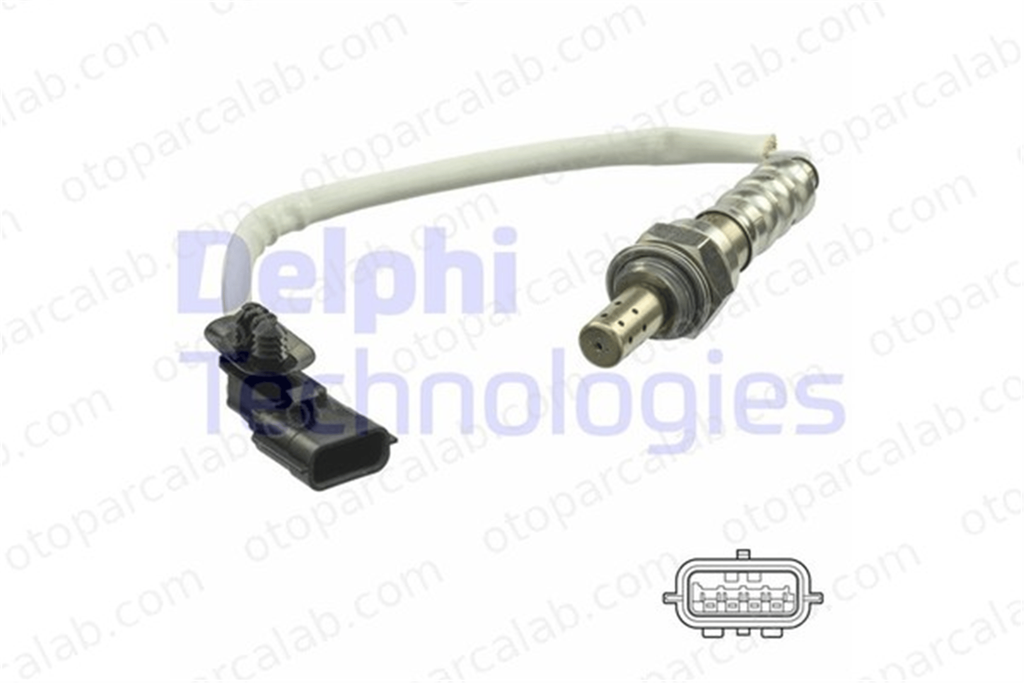 DELPHI ES21134-12B1 Oksijen (Lambda) Sensörü DACIA SANDERO RENAULT LOGAN I 6001549061