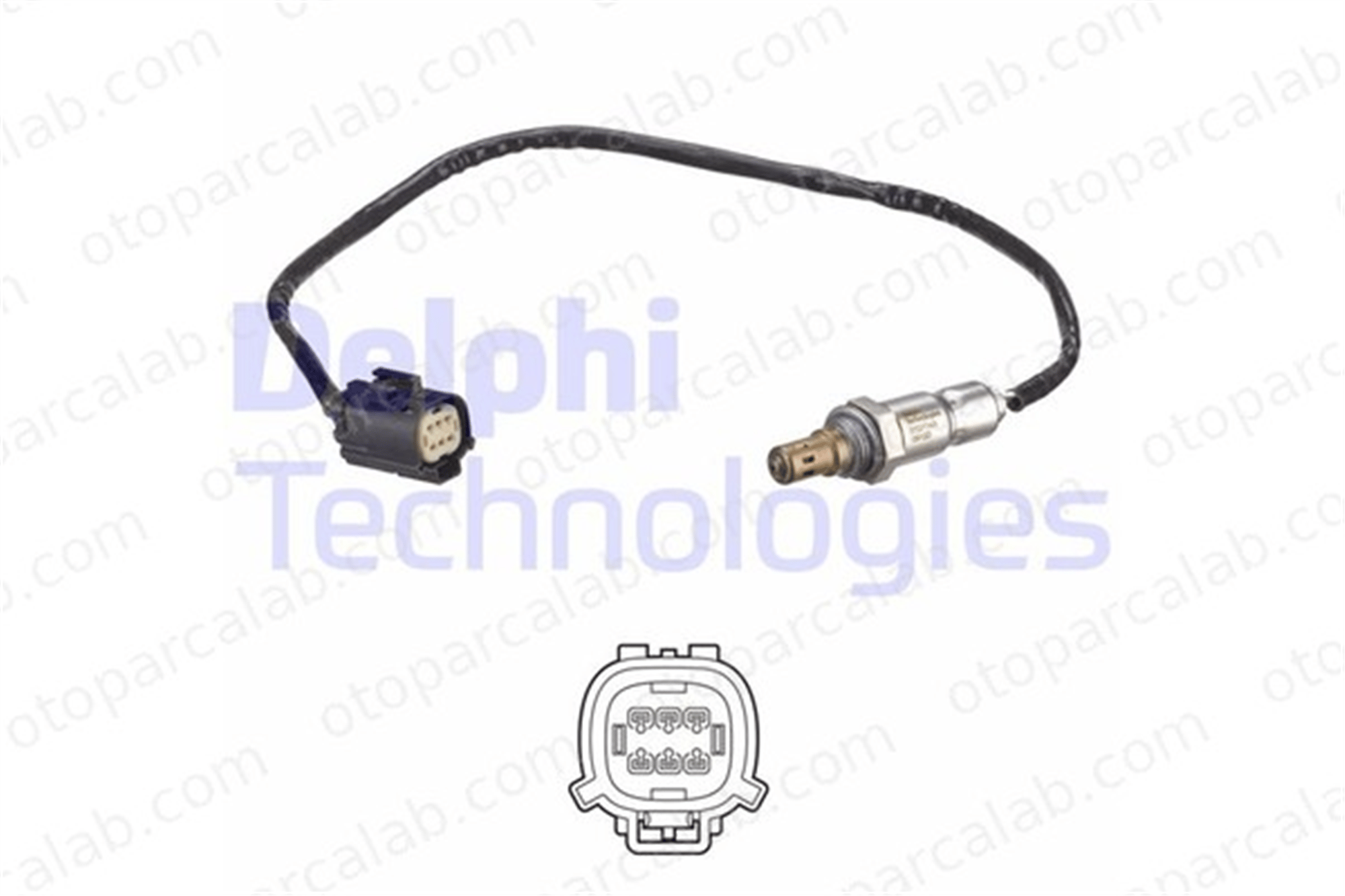 DELPHI ES21143-12B1 Oksijen (Lambda) Sensörü FORD C-MAX II FOCUS III F1F19Y460DA1914502 1914502