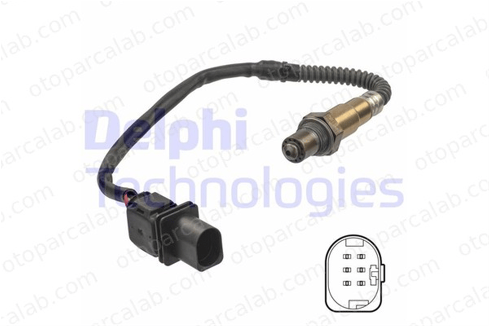 DELPHI ES21156-12B1 Oksijen (Lambda) Sensörü VW EOS GOLF V 22906262CA 022906262CA