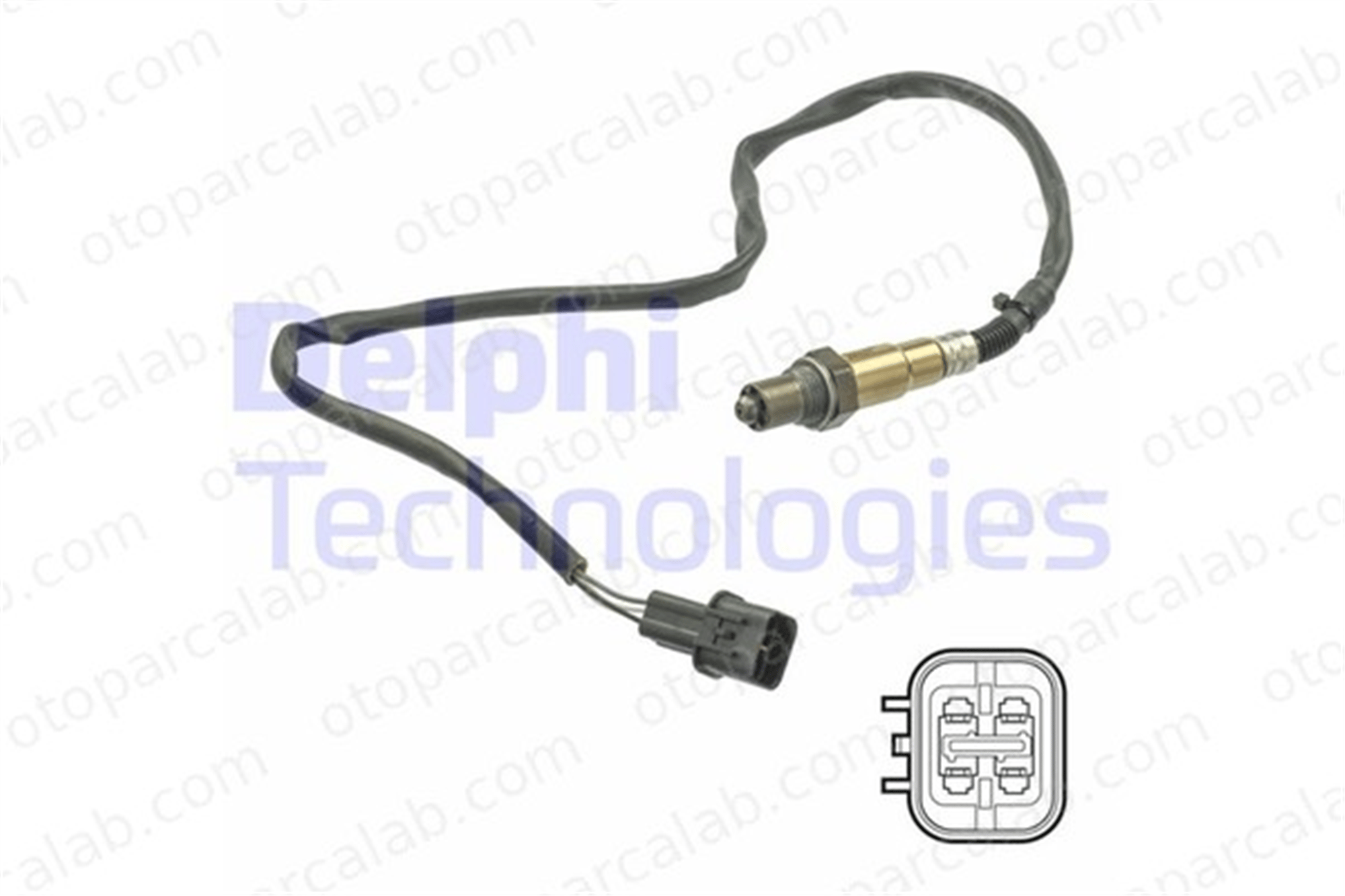 DELPHI ES21157-12B1 Oksijen (Lambda) Sensörü HYUNDAI i30 ACCENT IV Sedan 392102B310
