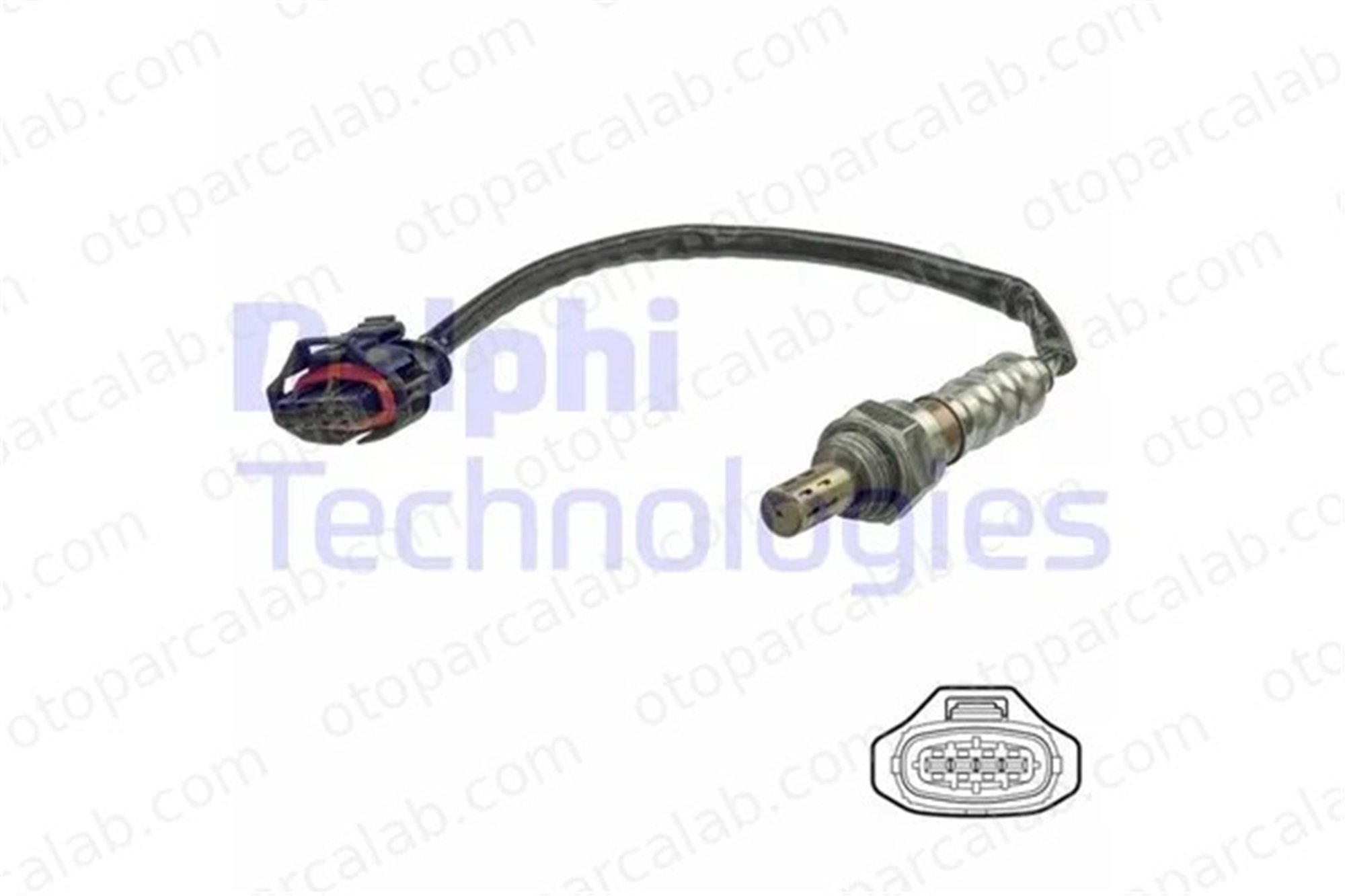 DELPHI ES21177-12B1 Oksijen (Lambda) Sensörü OPEL ASTRA H Station wagon ASTRA H TwinTop 855453 55561452