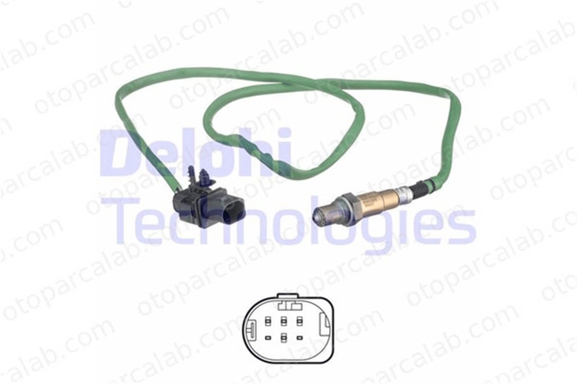 DELPHI ES21203-12B1 Oksijen (Lambda) Sensörü MERCEDES-BENZ E-SERISI E-SERISI T-Model 35427218 0035427218