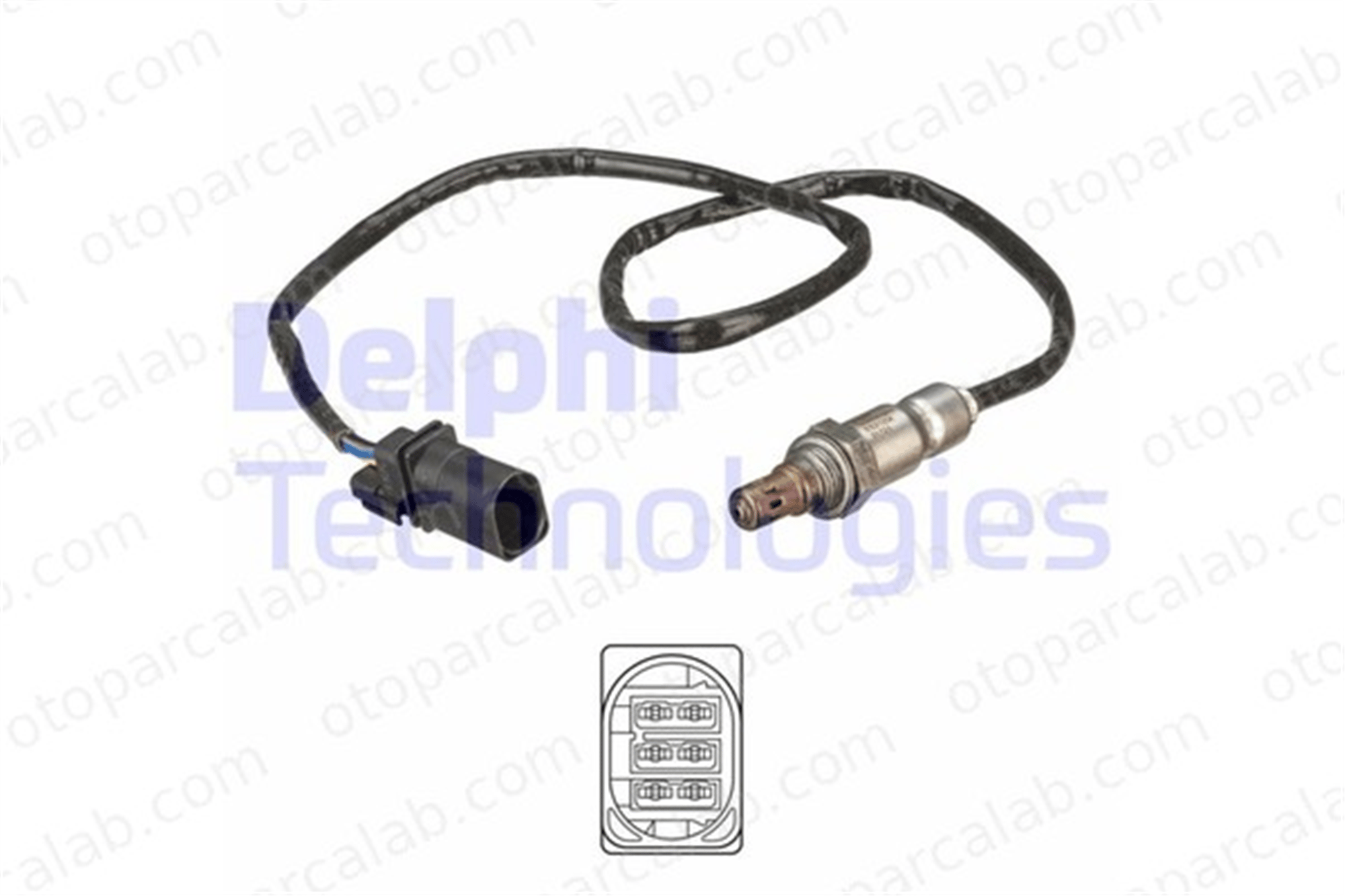 DELPHI ES21204-12B1 Oksijen (Lambda) Sensörü VW TRANSPORTER T6 / CARAVELLE T6 Minibüs/Otobüs TRANSPORTER T6 Panelvan/Van 4L906262E 04L906262E