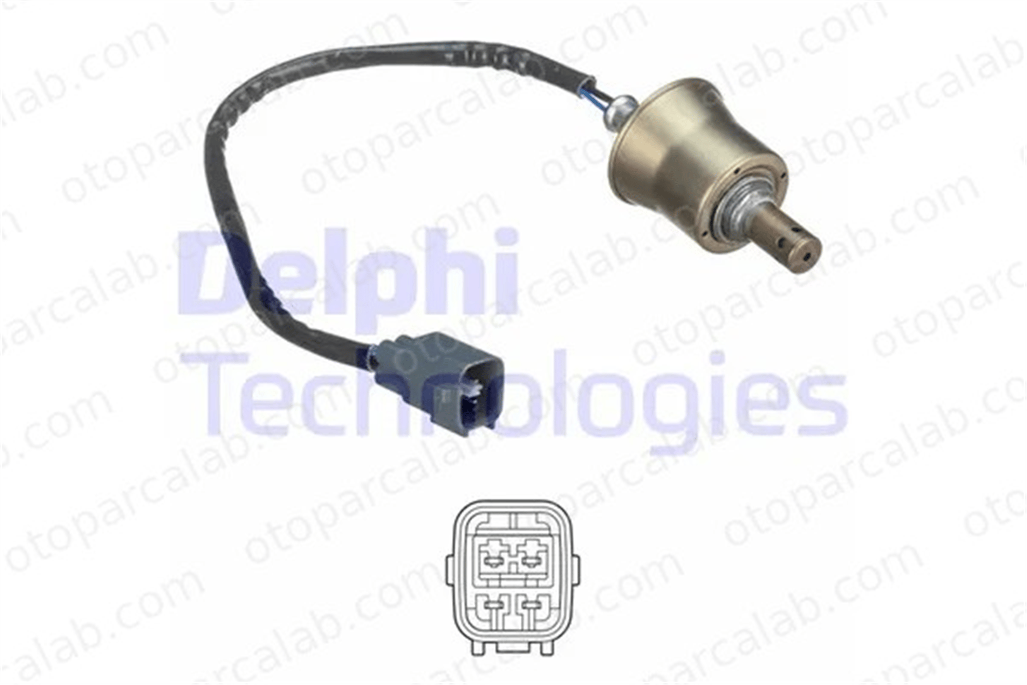 DELPHI ES21226-12B1 Oksijen (Lambda) Sensörü TOYOTA COROLLA Sedan AURIS 89465 8946502310