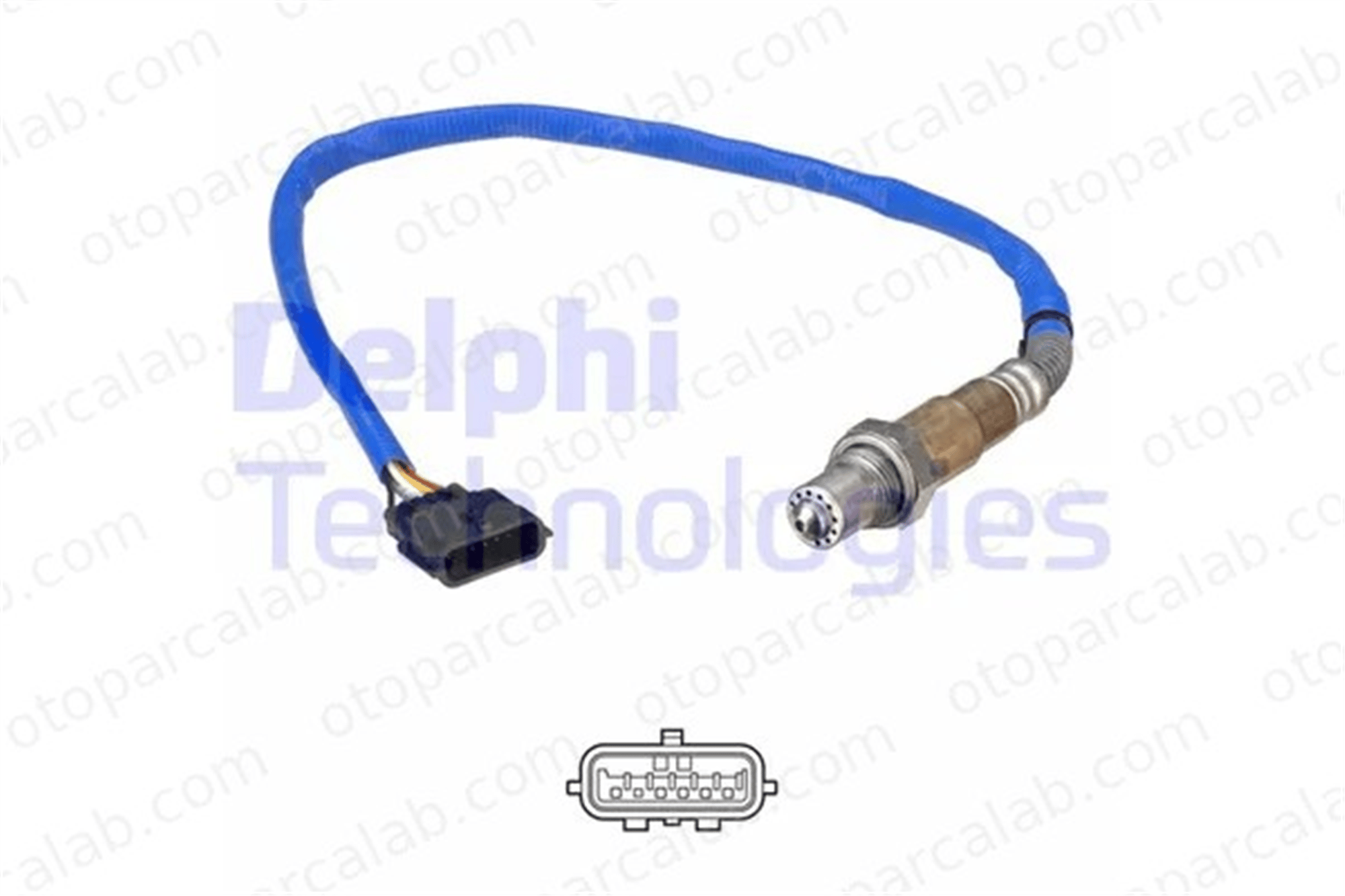 DELPHI ES21242-12B1 Oksijen (Lambda) Sensörü NISSAN X-TRAIL III RENAULT KOLEOS II 2269000Q2C 2269000Q1K