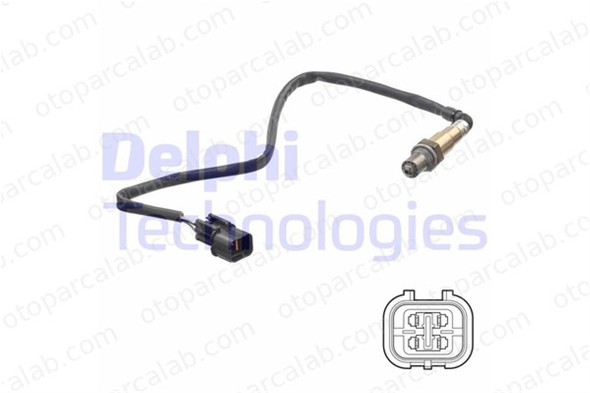 DELPHI ES21257-12B1 Oksijen (Lambda) Sensörü HYUNDAI i10 I KIA PICANTO I 3921002950